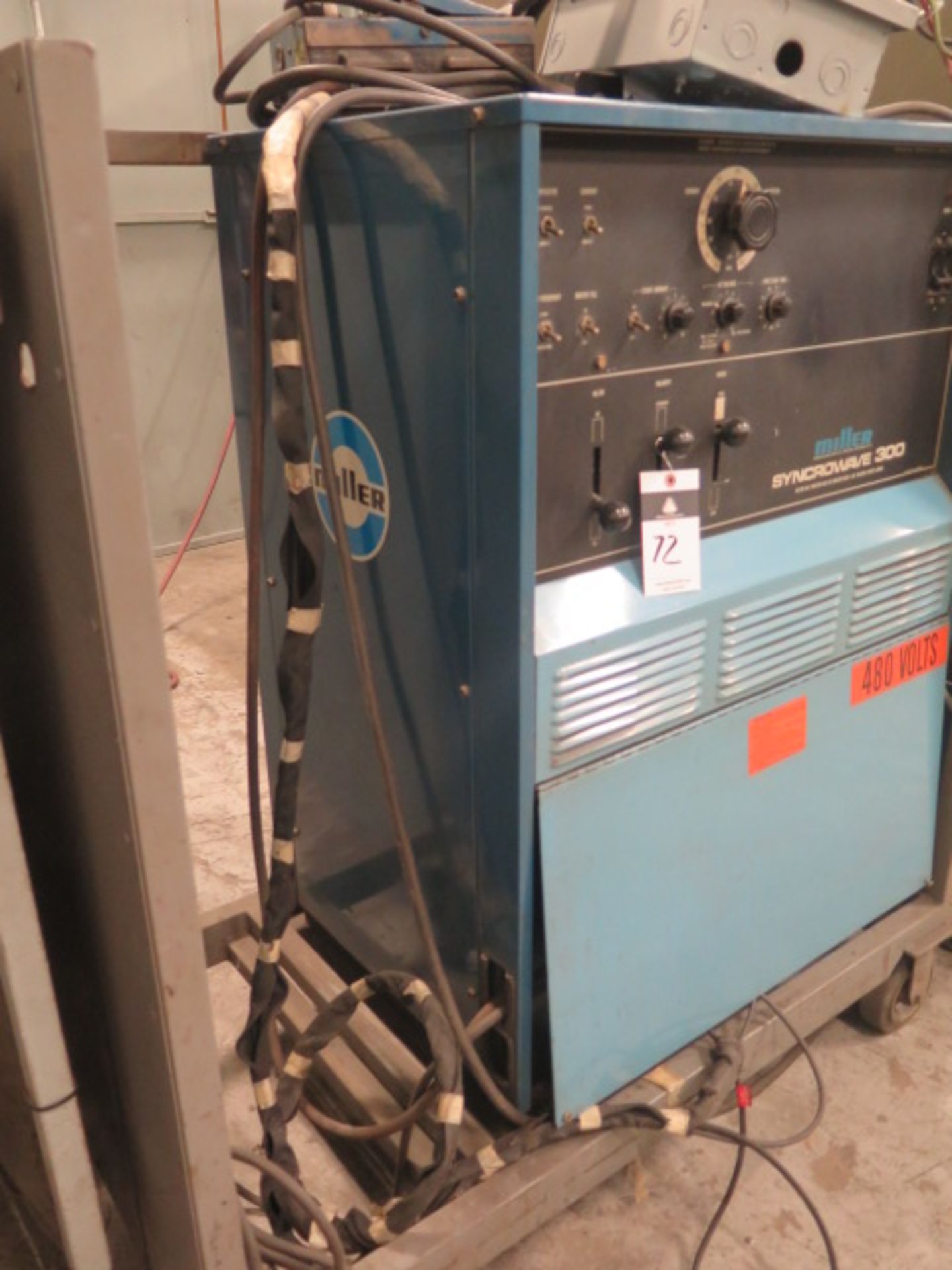 Miller Syncrowave 300 AC/DC Gas Tungsten Arc or Shielded Arc Welding Power Source s/n JD701247 w/ - Image 3 of 3