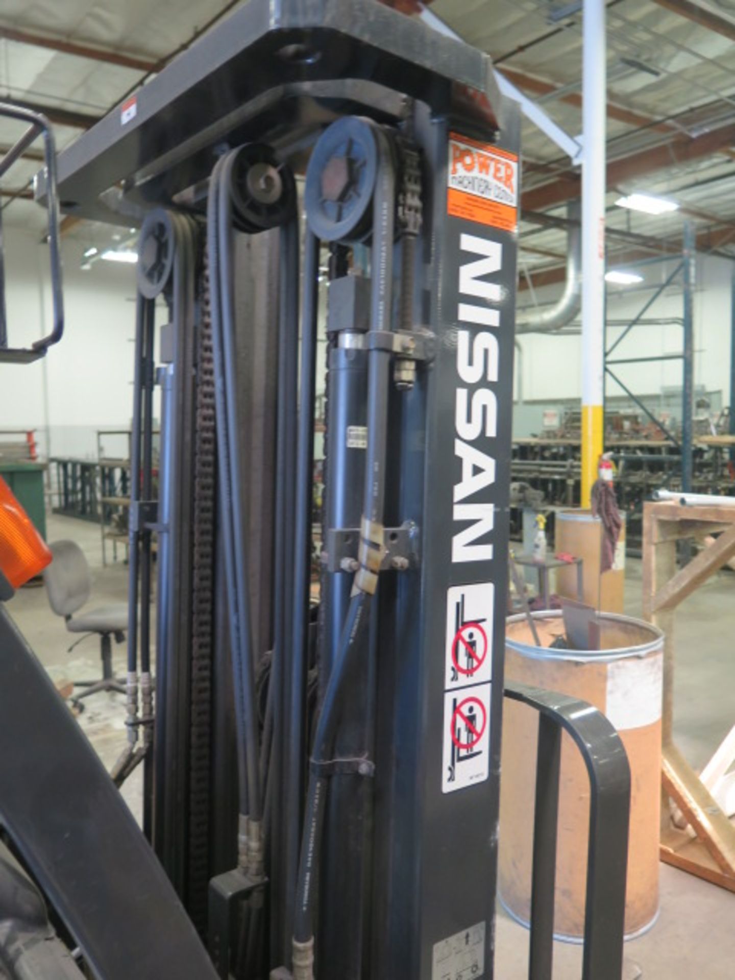 Nissan MCPL02A25LV 4400 :Lb Cap LPG Forklift s/n CPL02-9P5403 w/ 3-Stage Mast, 187" Lift Height - Image 5 of 10