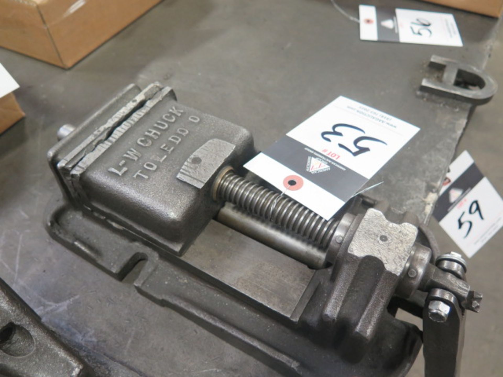 Toledo 4 1/2" Machine Vise