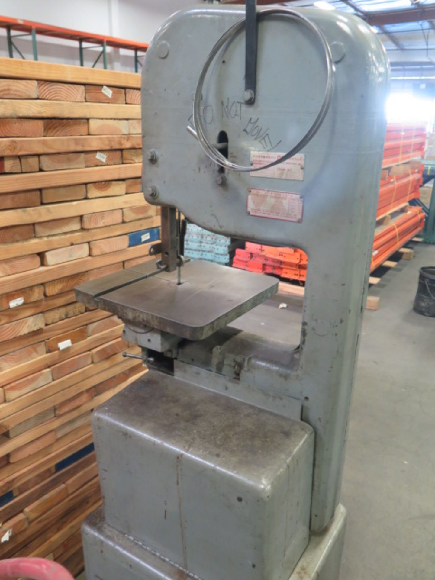 Powermatic mdl. 143 14" Vertical Band Saw s/n 8043311 - Image 4 of 5