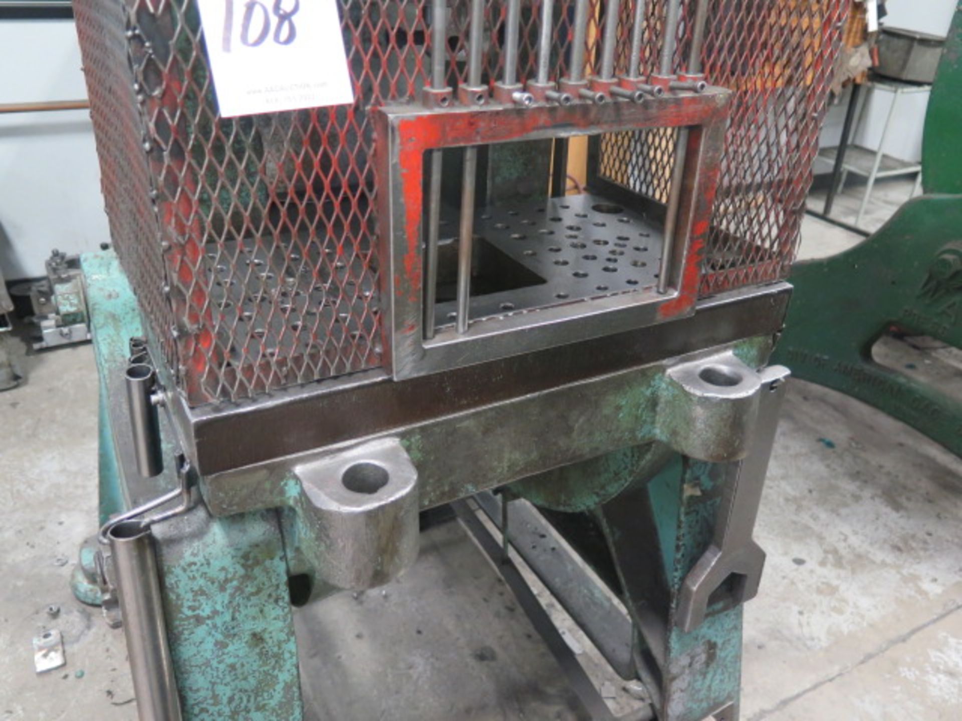 Press Rite No.30 30 Ton OBI Stamping Press s/n 2590 (AS IS - PARTS ONLY) - Image 5 of 6