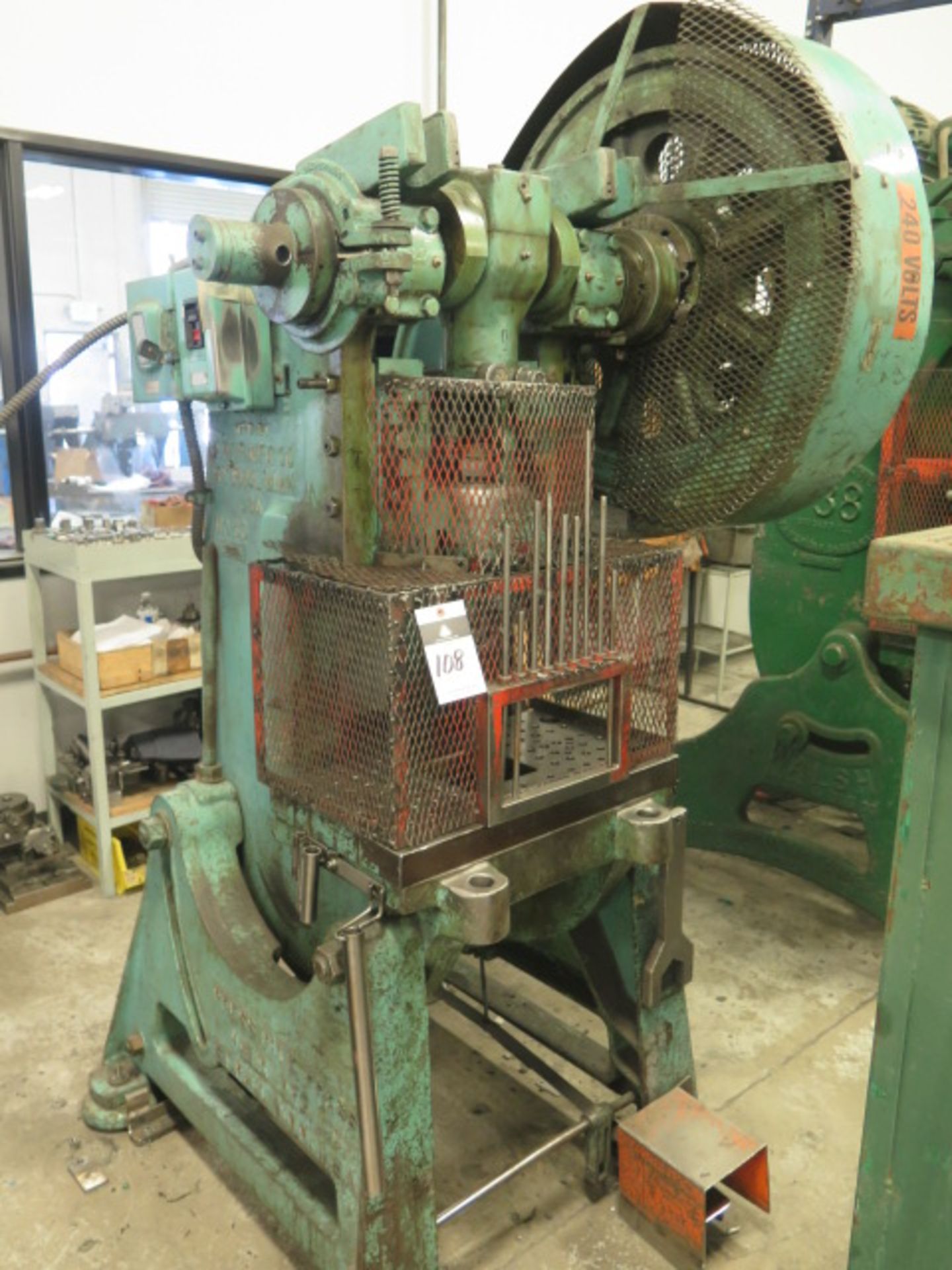 Press Rite No.30 30 Ton OBI Stamping Press s/n 2590 (AS IS - PARTS ONLY)