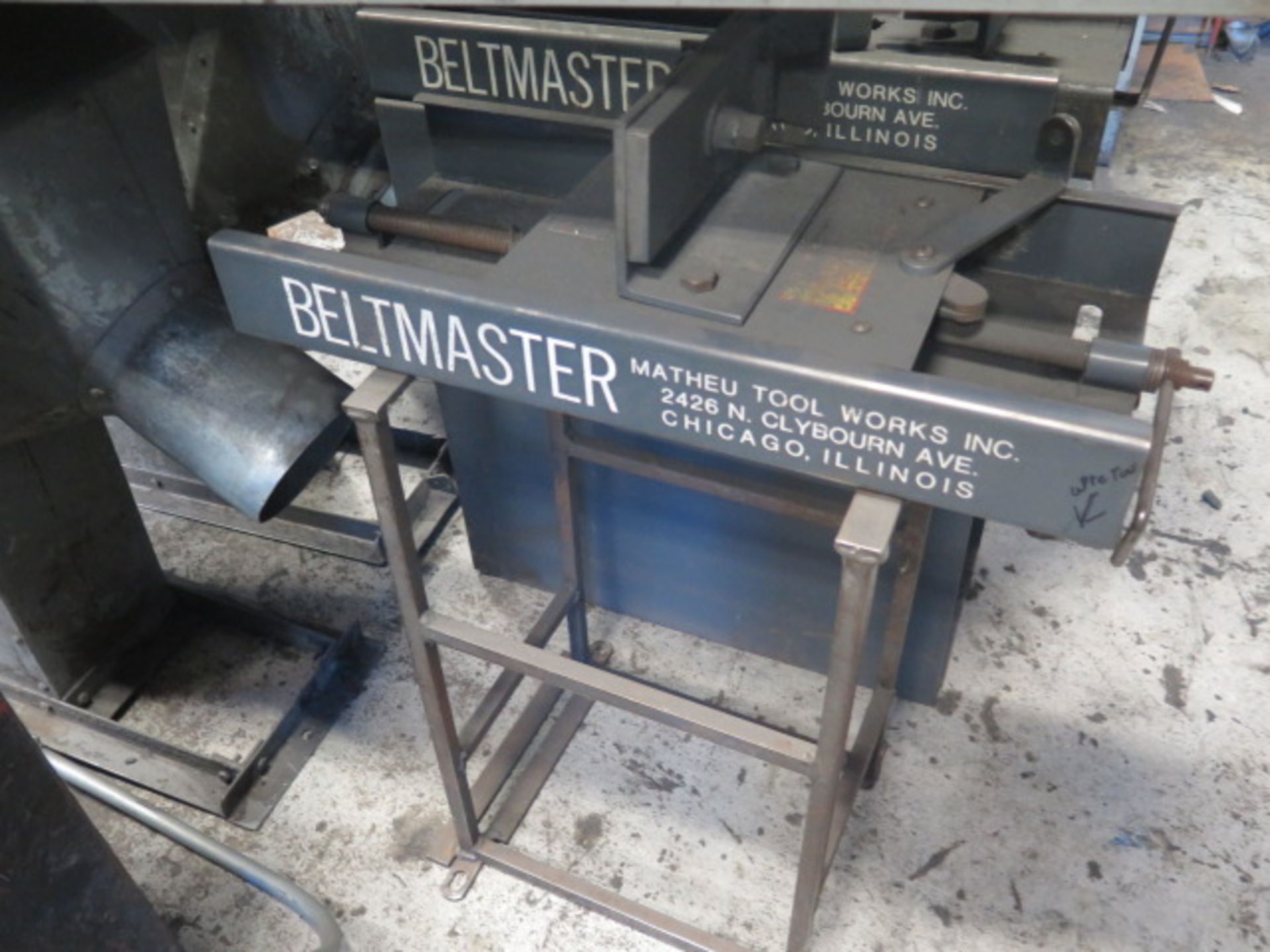 Dual Wheel 5" Belt Sander w/ Beltmaster 5" Wheel Heads - Image 5 of 5