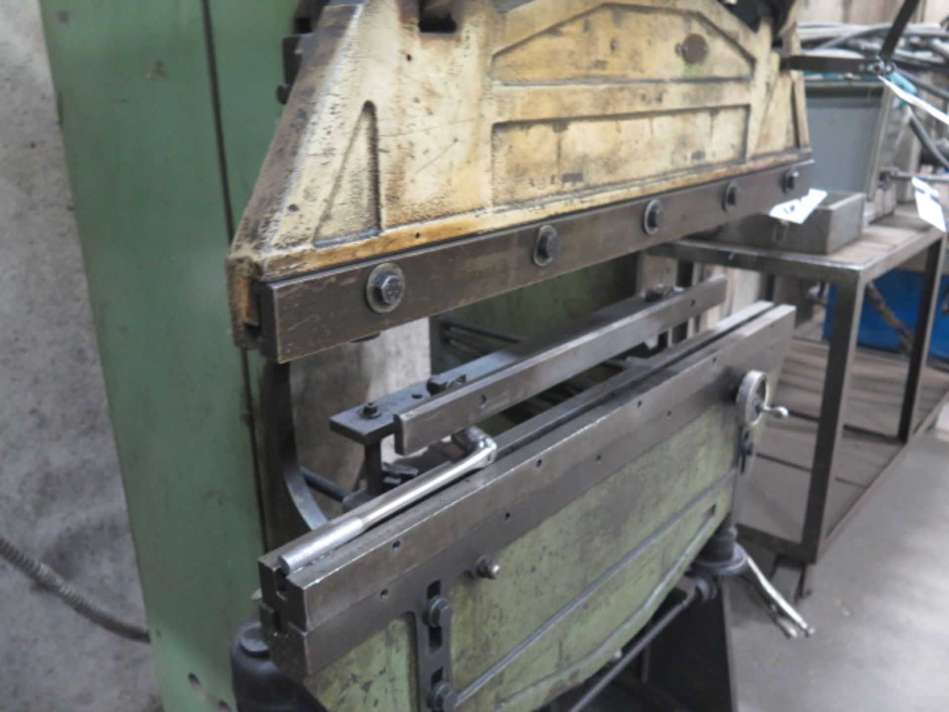 DiAcro 36" Press Brake w/ Manual Back Gage, 6 1/2" Throat Depth, 25" Between Uprights - Image 4 of 5