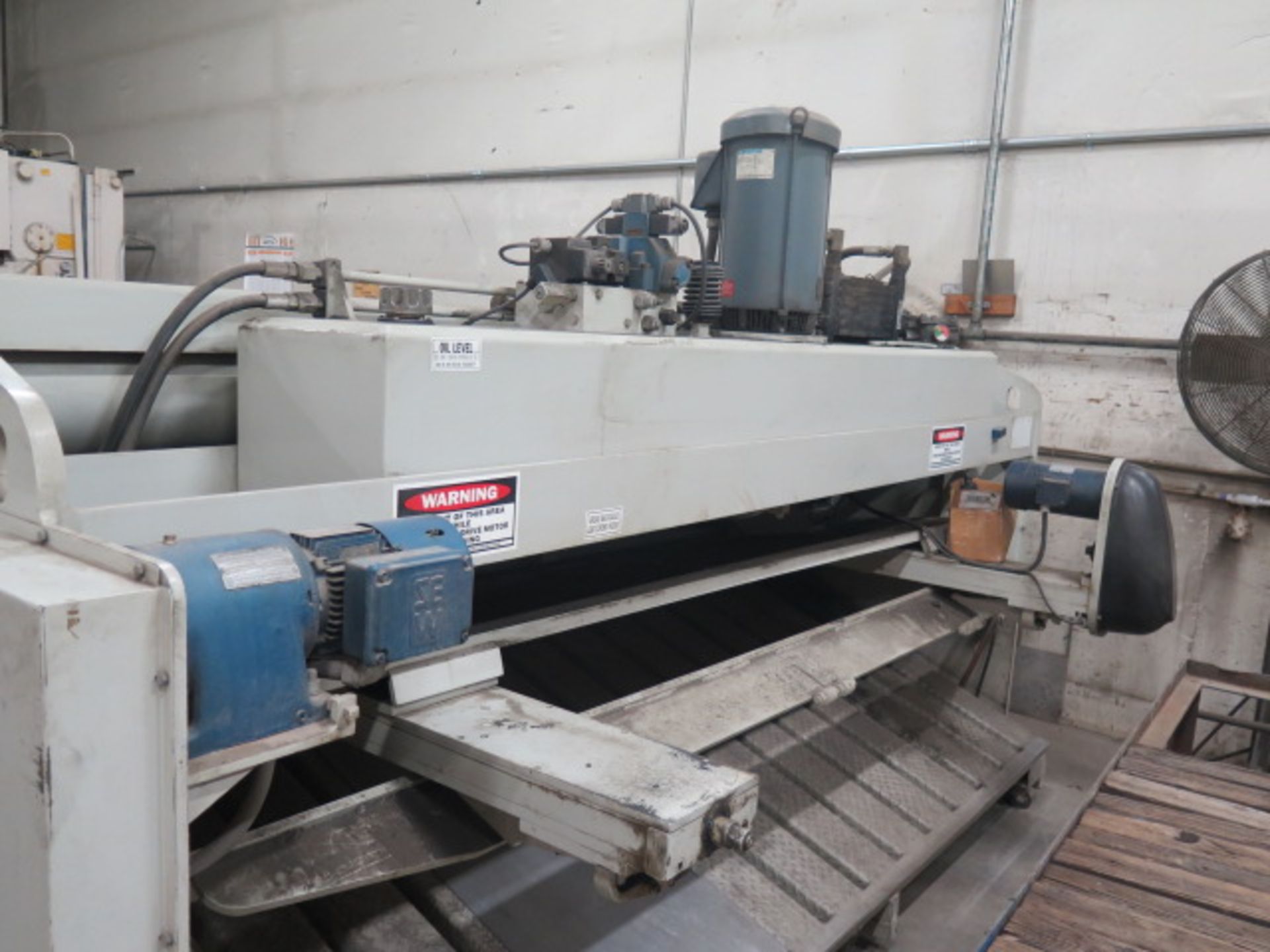 1997 Accurshear 625010 1/4" Cap x 10' Hydraulic Shear w/ Accurshear Digital Back Gauge Controls, - Image 6 of 10