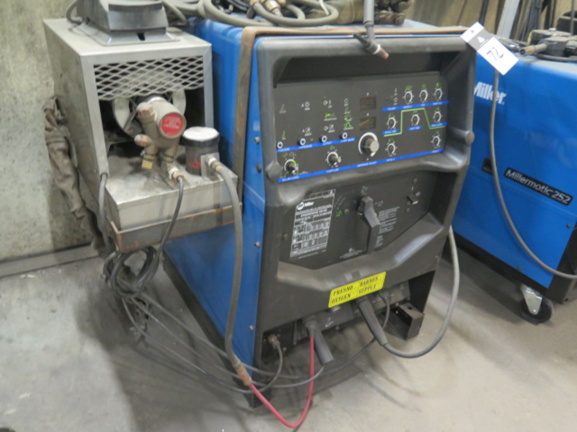 Miller Syncrowave 250DX Arc Welding Power Source s/n MD011427L w/ Tweco Cooler - Image 2 of 5