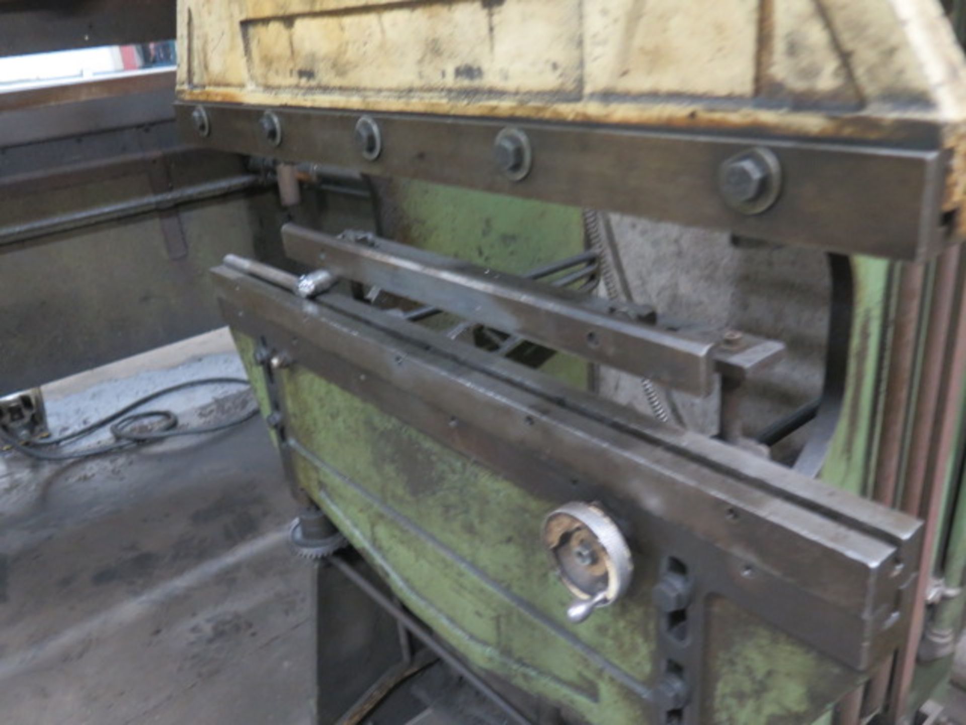 DiAcro 36" Press Brake w/ Manual Back Gage, 6 1/2" Throat Depth, 25" Between Uprights - Image 3 of 5