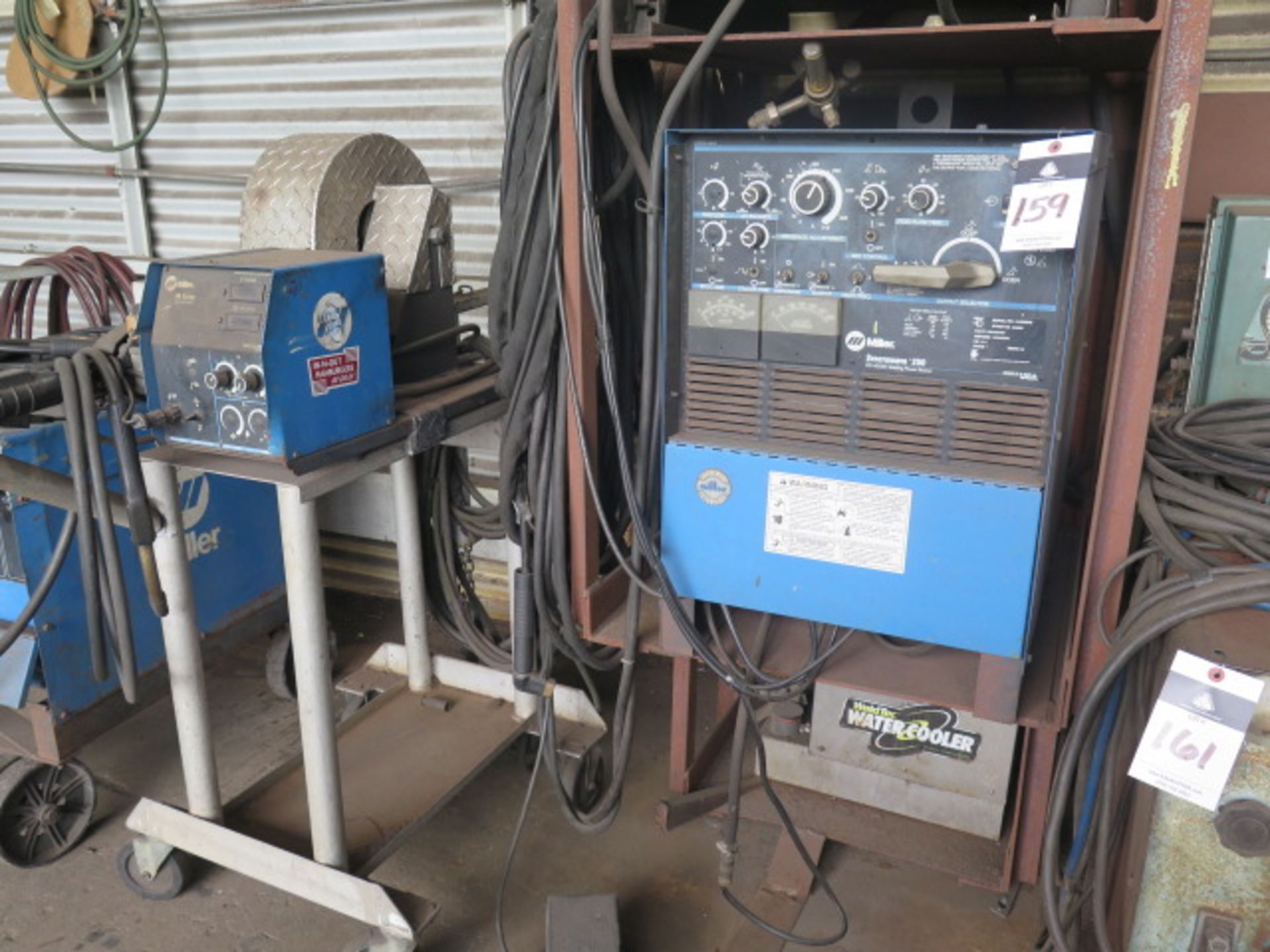 Miller Syncrowave 250 CC-AC/DC Arc Welding Power Source s/n KJ220846 w/ Miller 60-Series Wire