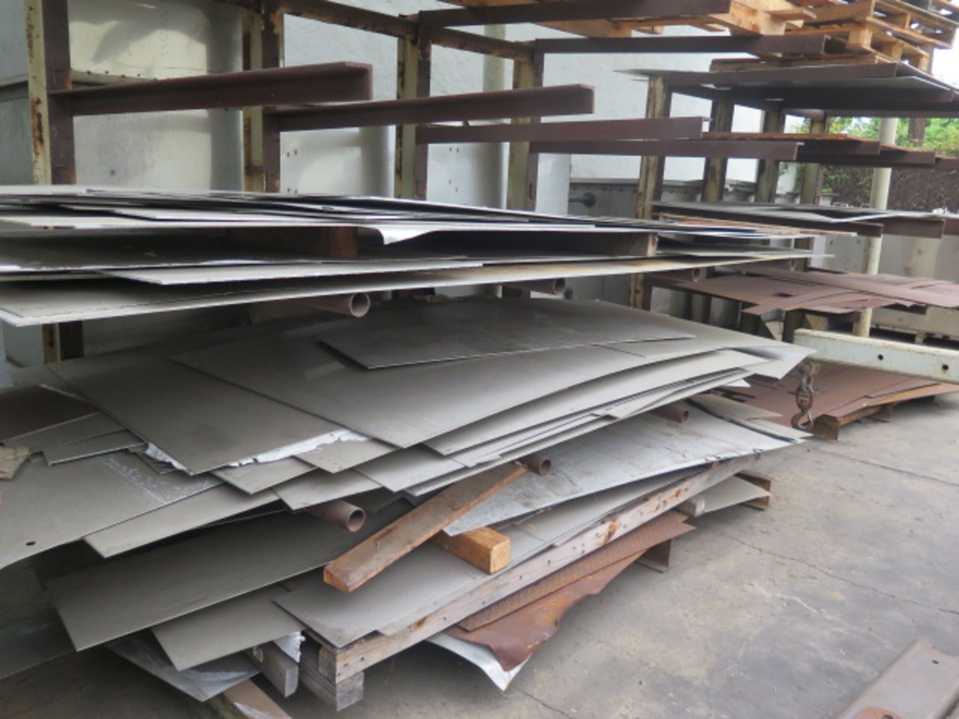 Stainless, Aluminum and Cold Roll Sheet Stock, Aluminum and Cold Roll Bar Stock w/ Racks - Image 2 of 7