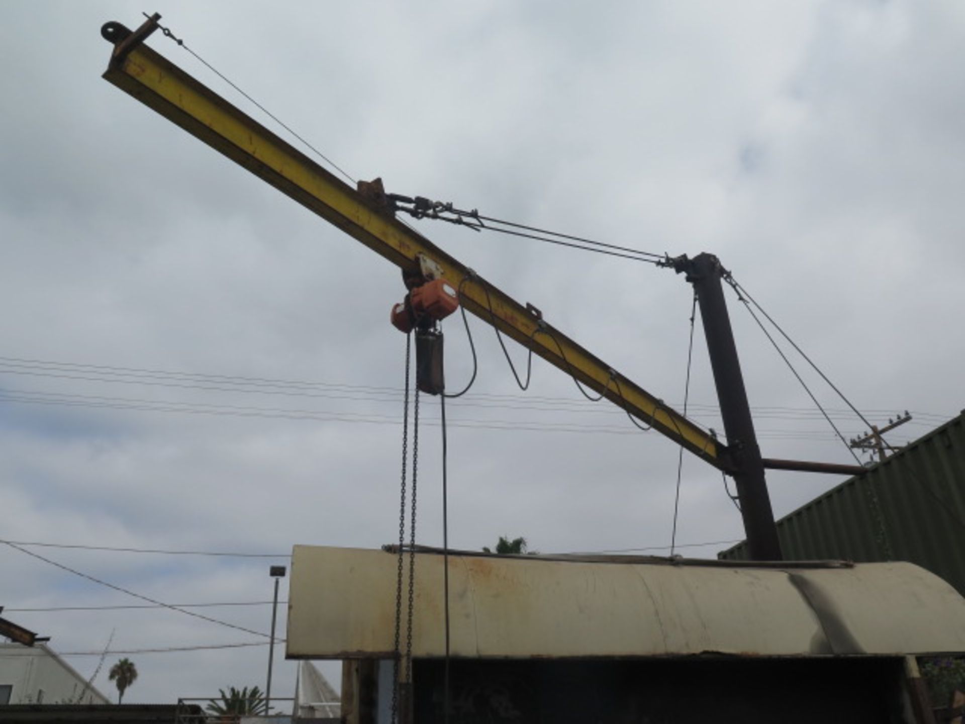 Jib Crane w/ Electric Hoist