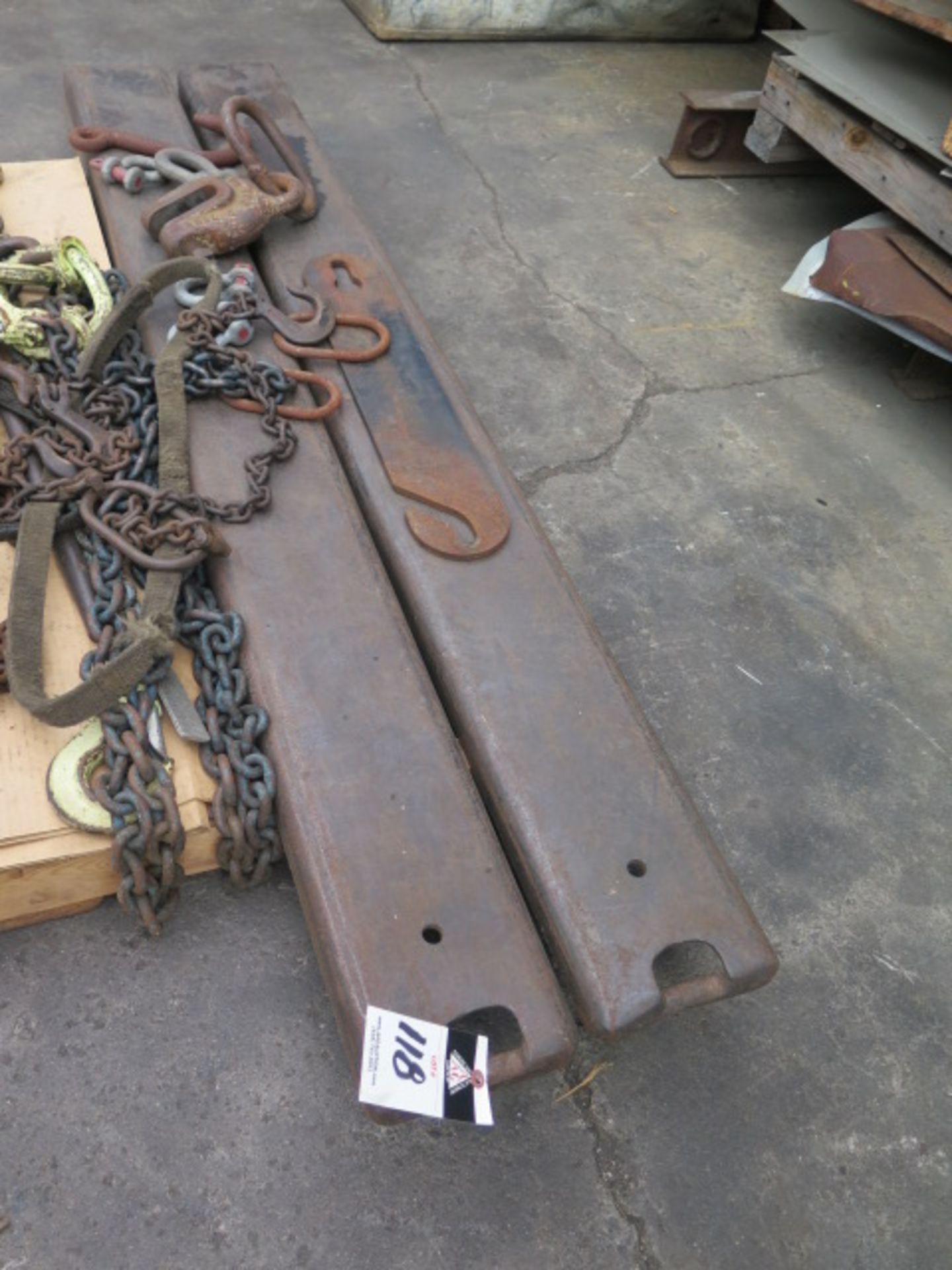 Forklift Extensions and Rigging Slings - Image 2 of 3