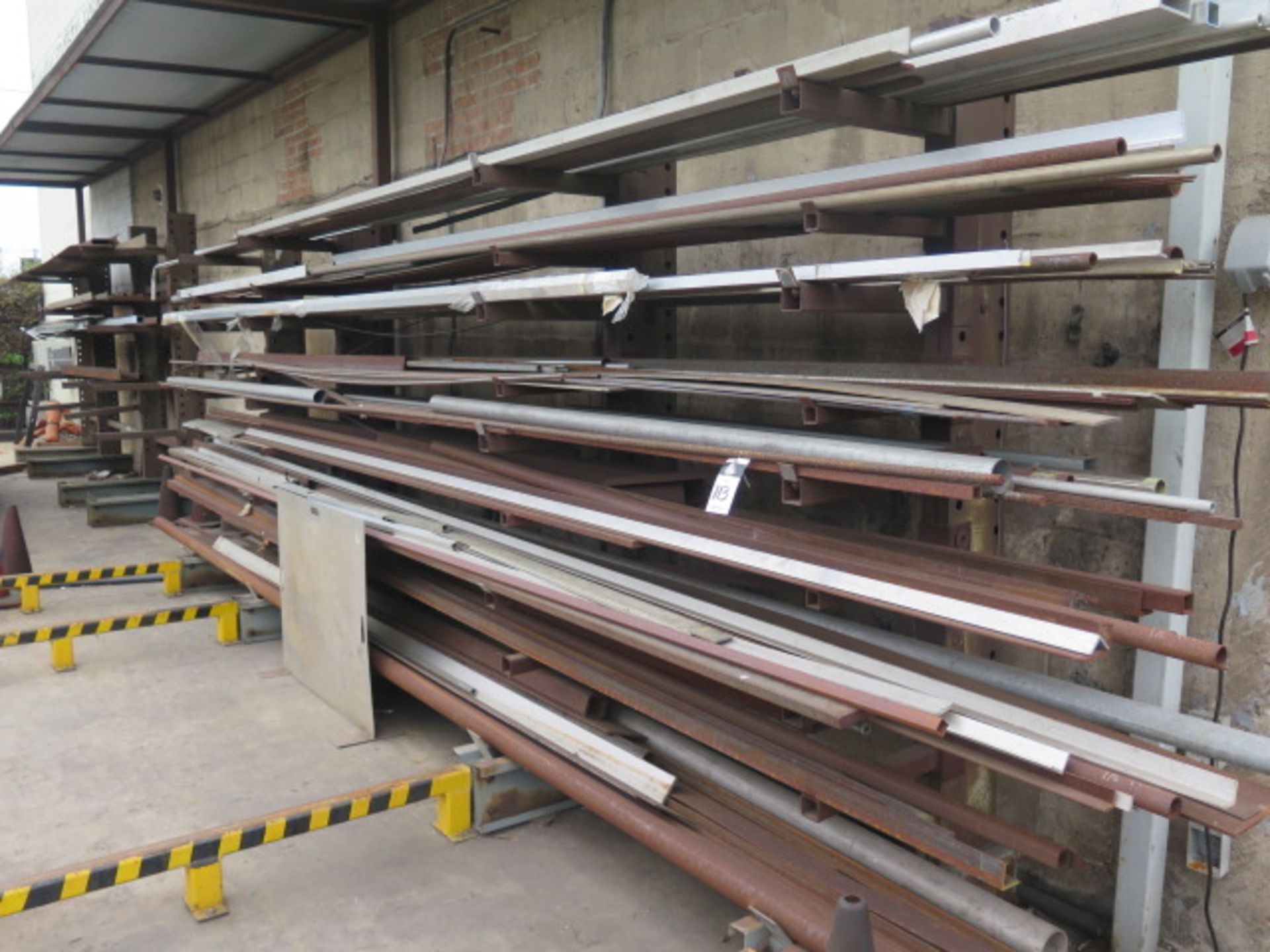 Stainless, Aluminum and Cold Roll Sheet Stock, Aluminum and Cold Roll Bar Stock w/ Racks