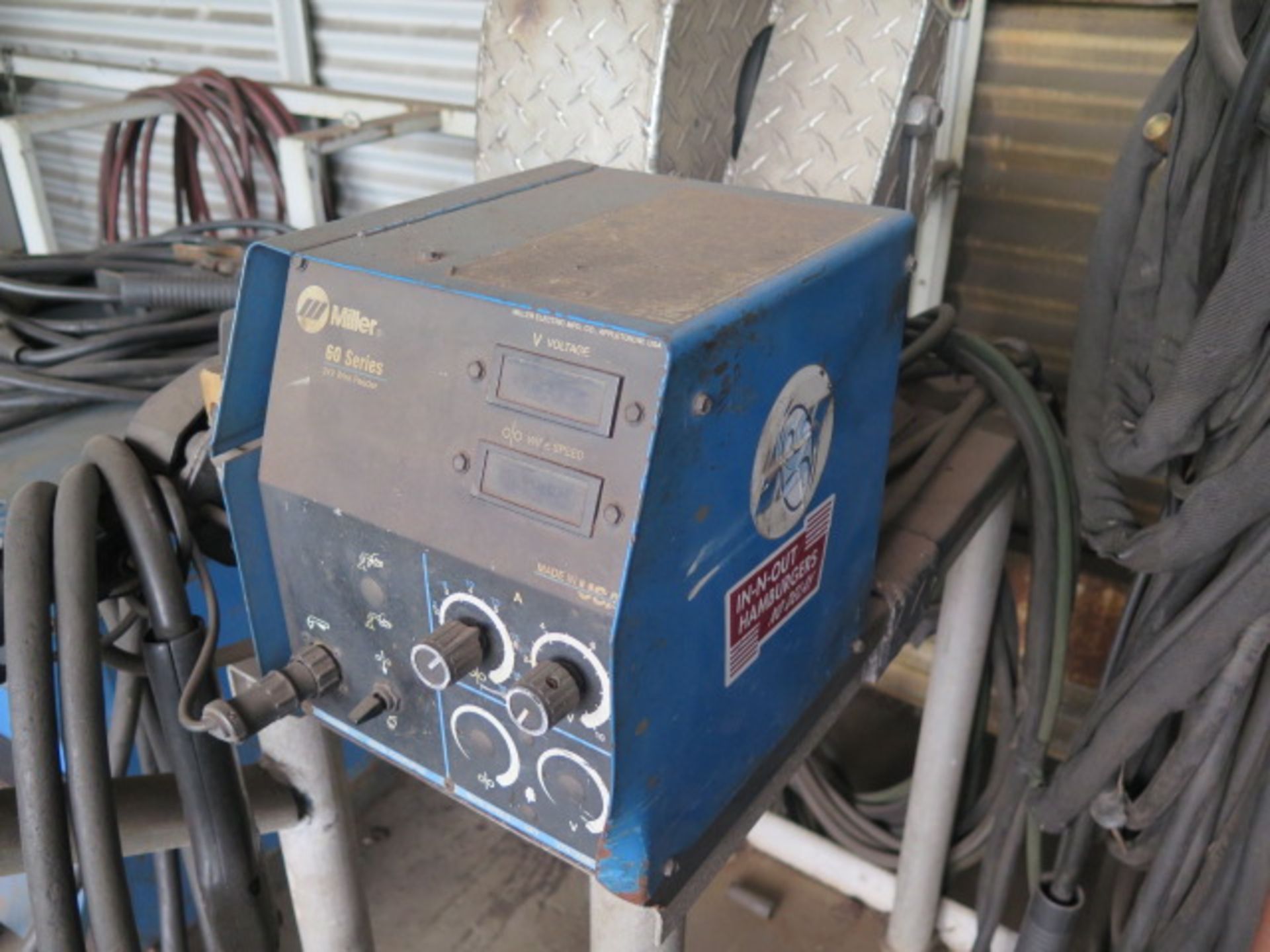 Miller Syncrowave 250 CC-AC/DC Arc Welding Power Source s/n KJ220846 w/ Miller 60-Series Wire - Image 4 of 6