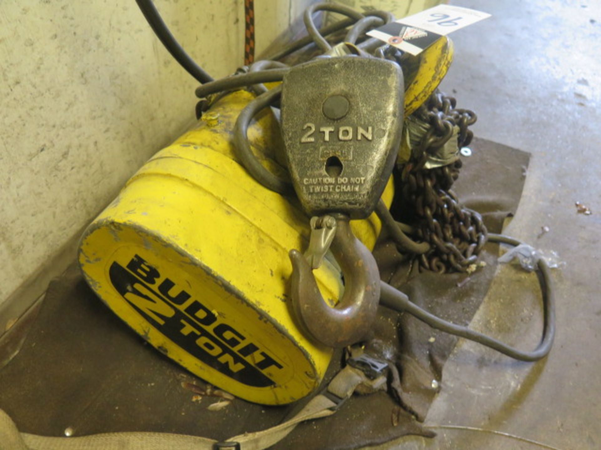 Budget 2 Ton Electric Hoist - Image 2 of 2