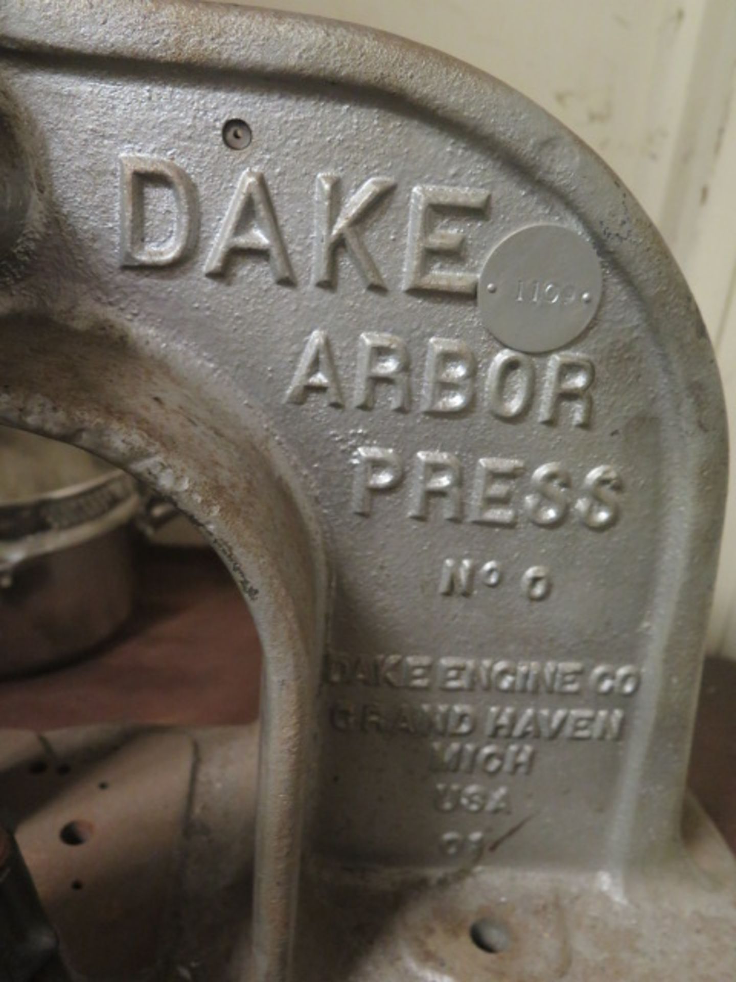 Dake No. 0 Arbor Press - Image 2 of 2