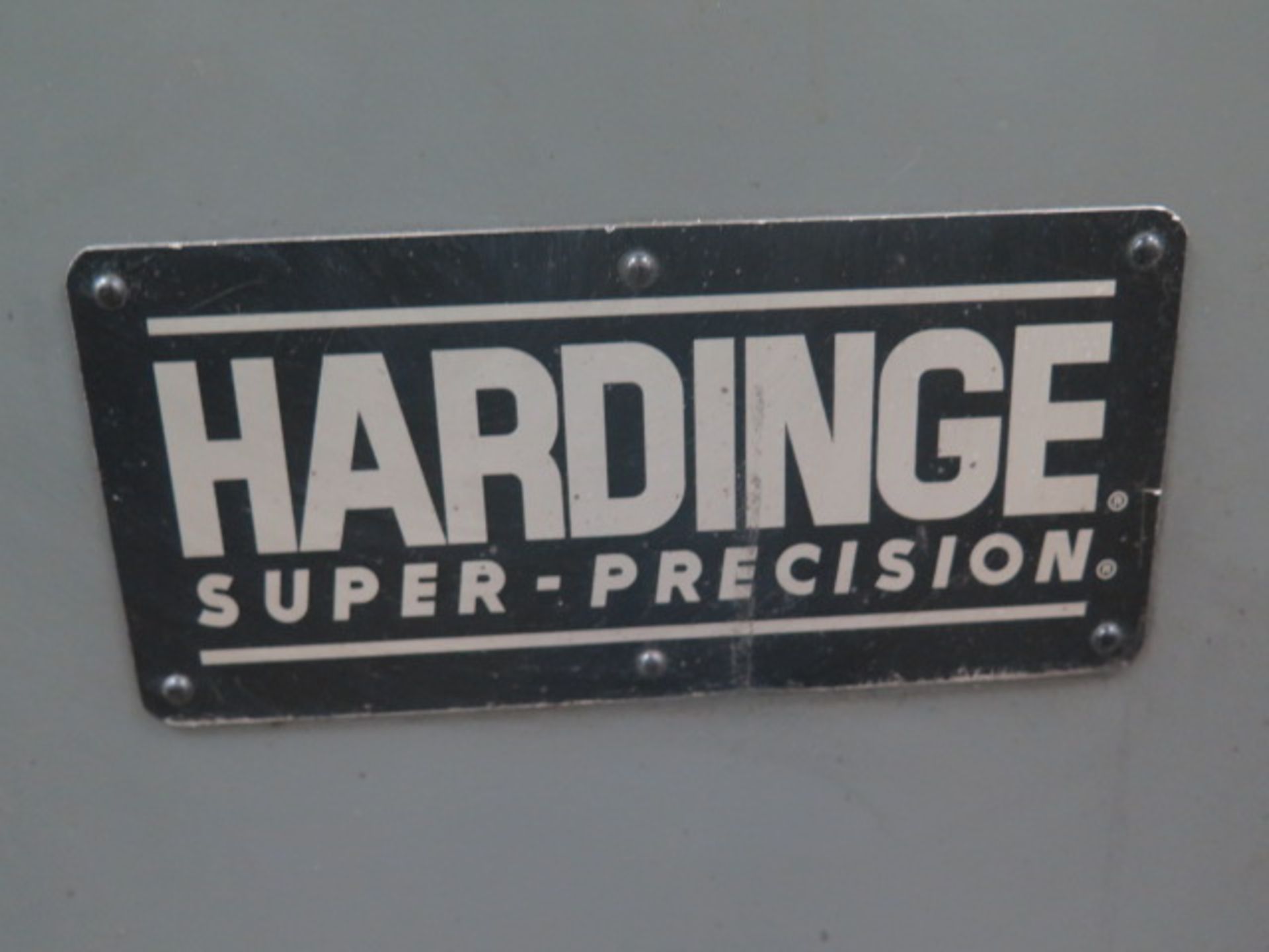 Hardinge TFB-H Wide-Bed Tool Room Lathe s/n HLV-H-9244-T w/ 125-3000 RPM, Tailstock, Power Feeds, - Image 8 of 8