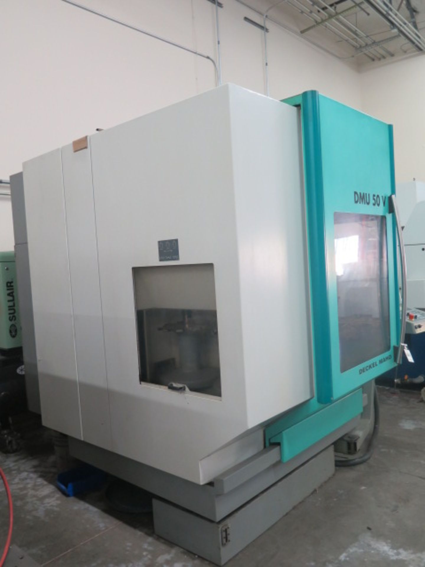 Deckel MAHO DMU50V 4-Axis CNC Vertical Machining Center (NEEDS WORK) s/n 054820 w/ Deckel Mill - Image 3 of 13