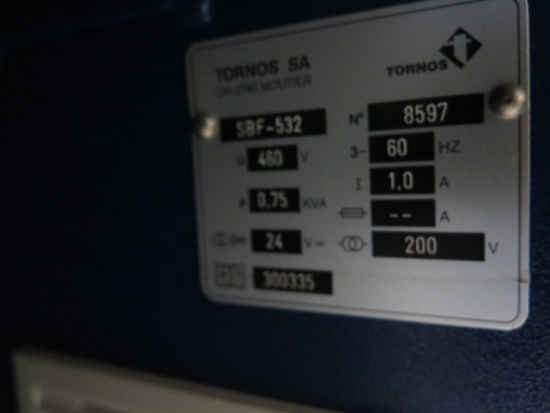 2007 Tornos DECO Sigma-20 6-Axis Sliding Headstock CNC Screw Machine s/n 8596 w/ Fanuc Series 31iA - Image 22 of 22