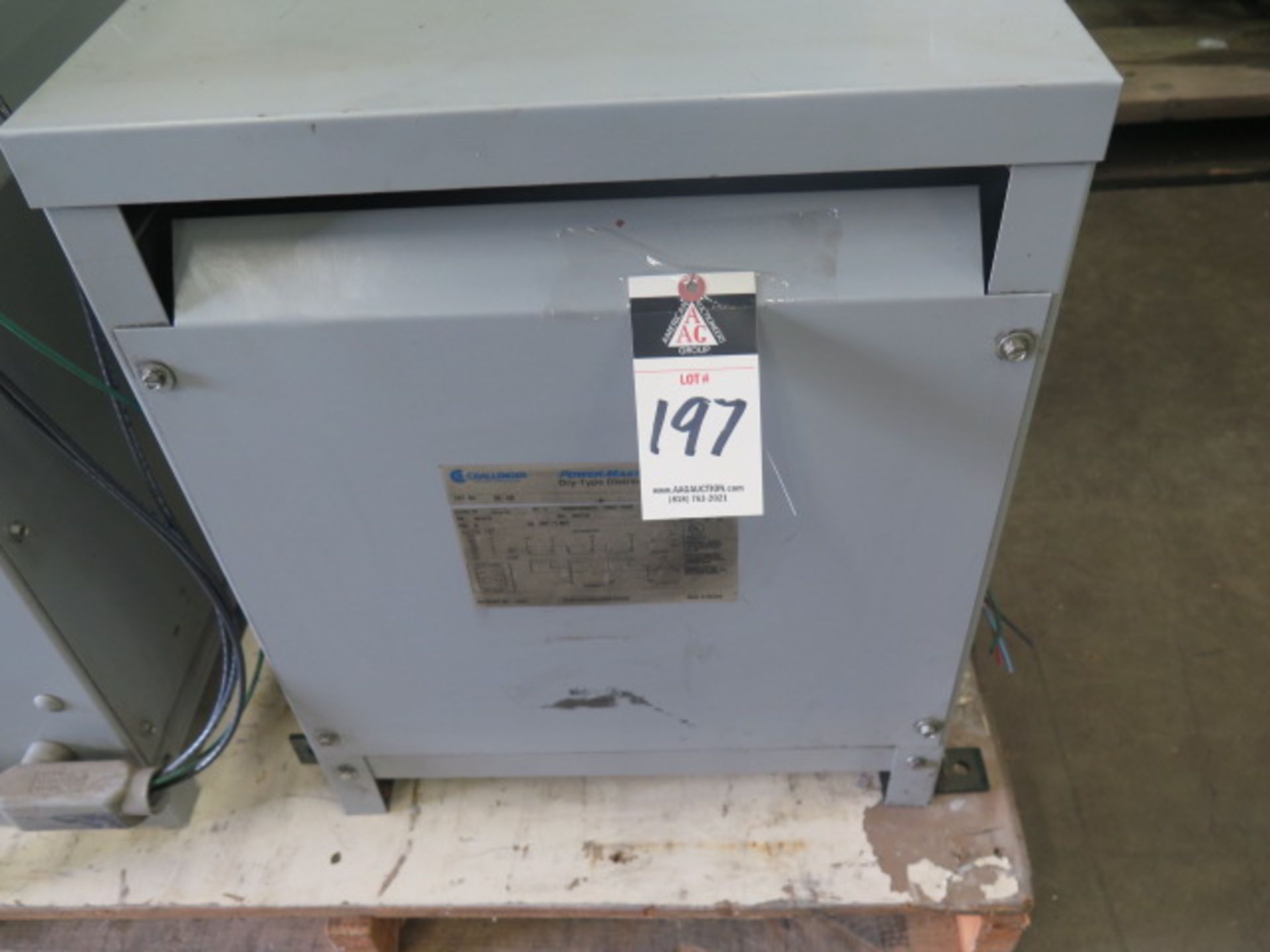 15 kVA Transformer 480-208Y/120