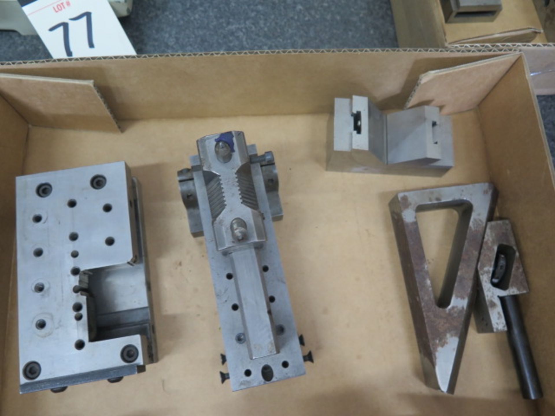 Sine Tables (2), Planer Gage and Adjustable V-Block - Image 2 of 2