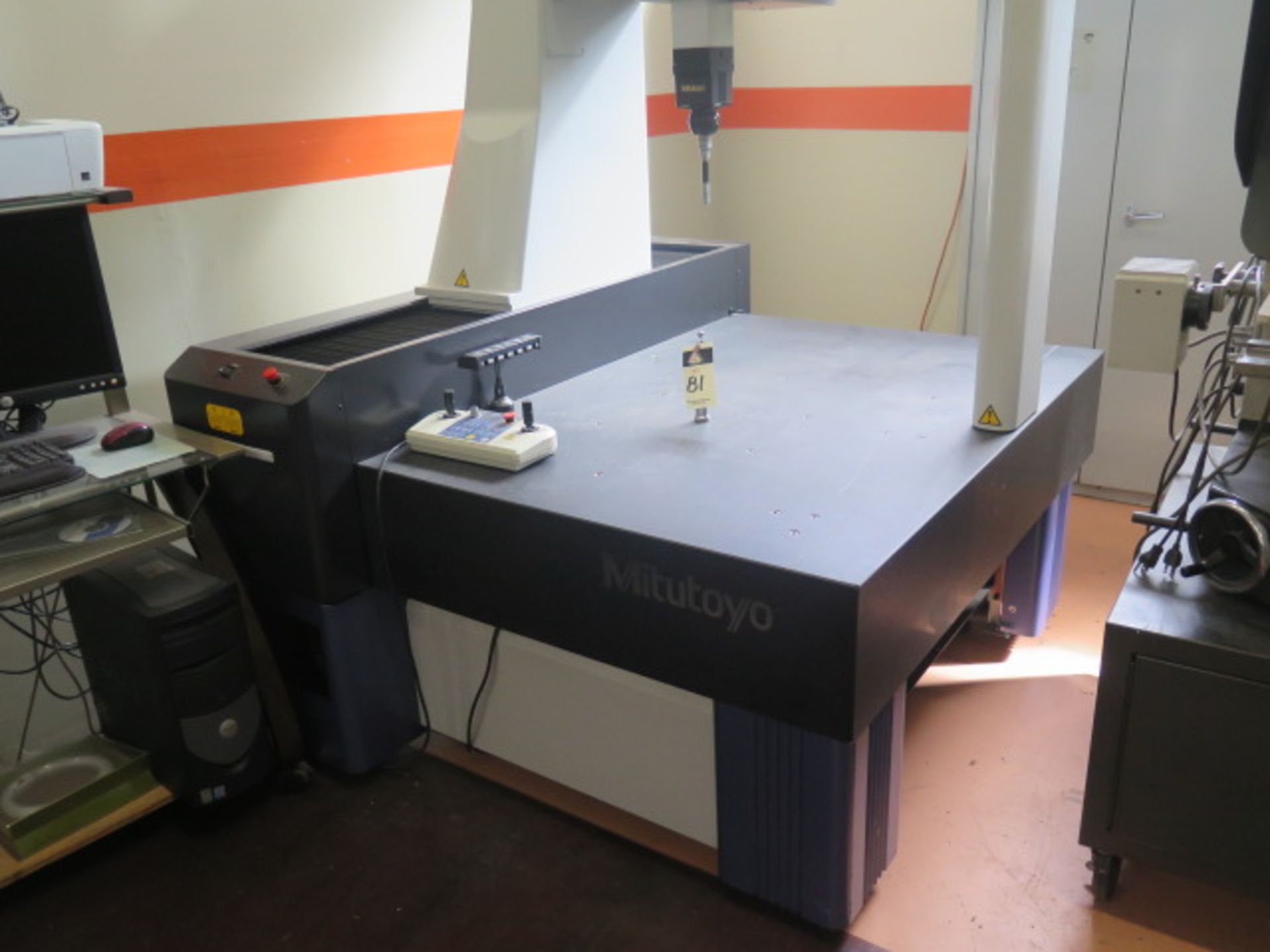 2005 Mitutoyo Crysta-Apex C776 mdl. 4062M-3113 CMM Machine s/n 0497506 w/ Renishaw PH10MQ Motorized - Image 3 of 11