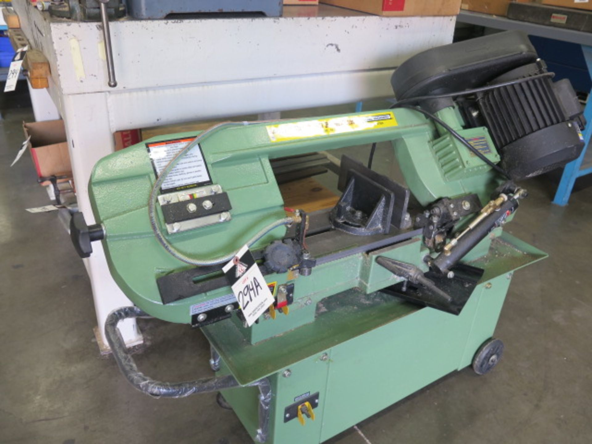 Central Machinery 7" Horizontal Band Saw w/ Manual Calamping, Work Stop, Coolant - Image 2 of 6