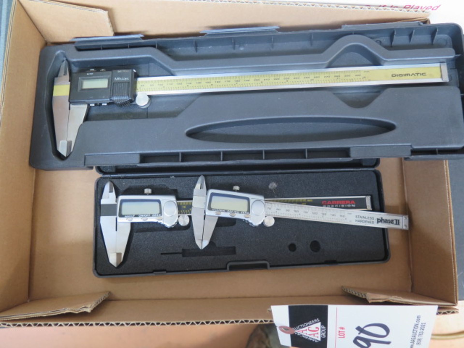 6" and 12" Digital Calipers (3) - Image 2 of 2