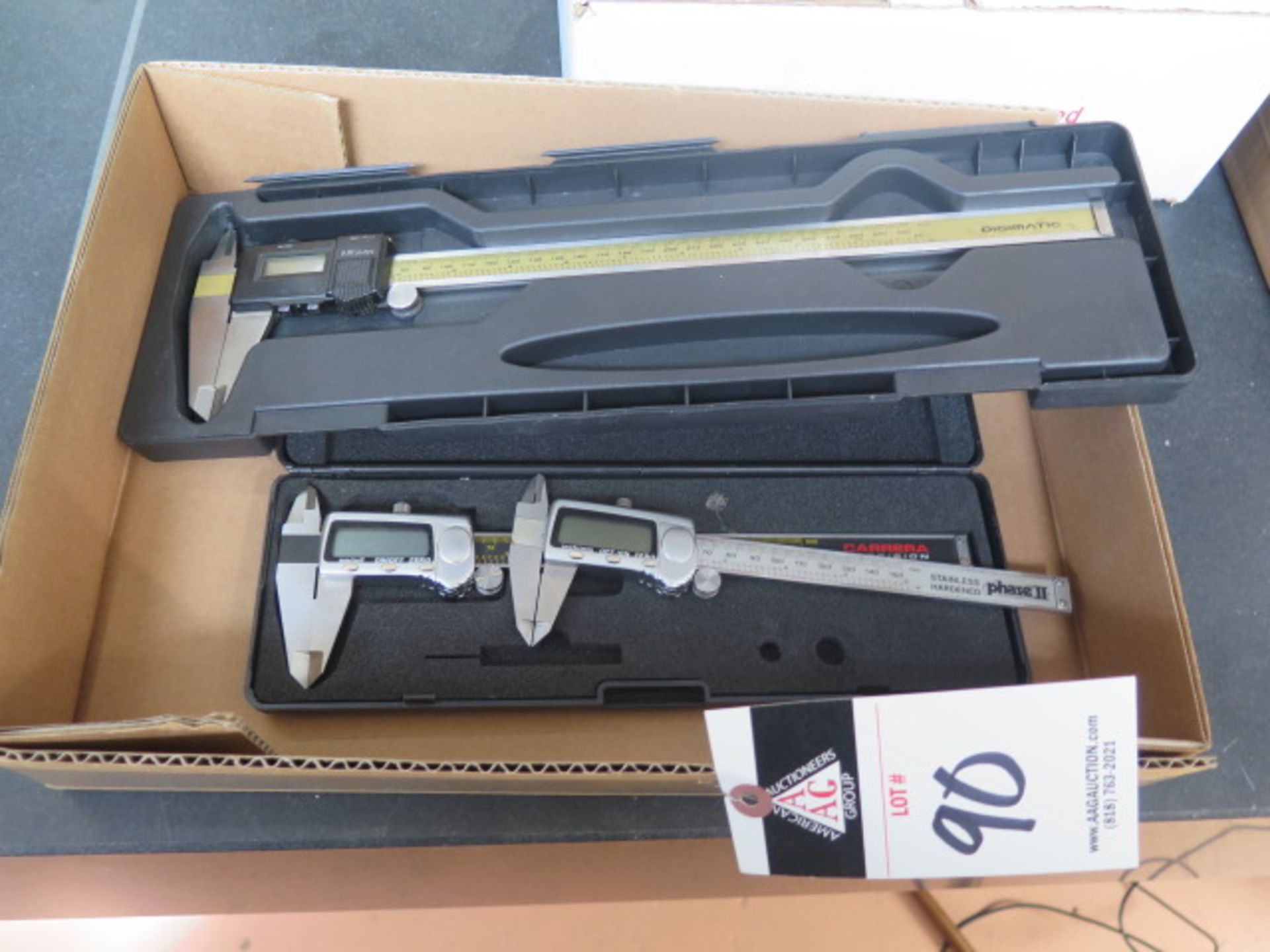 6" and 12" Digital Calipers (3)