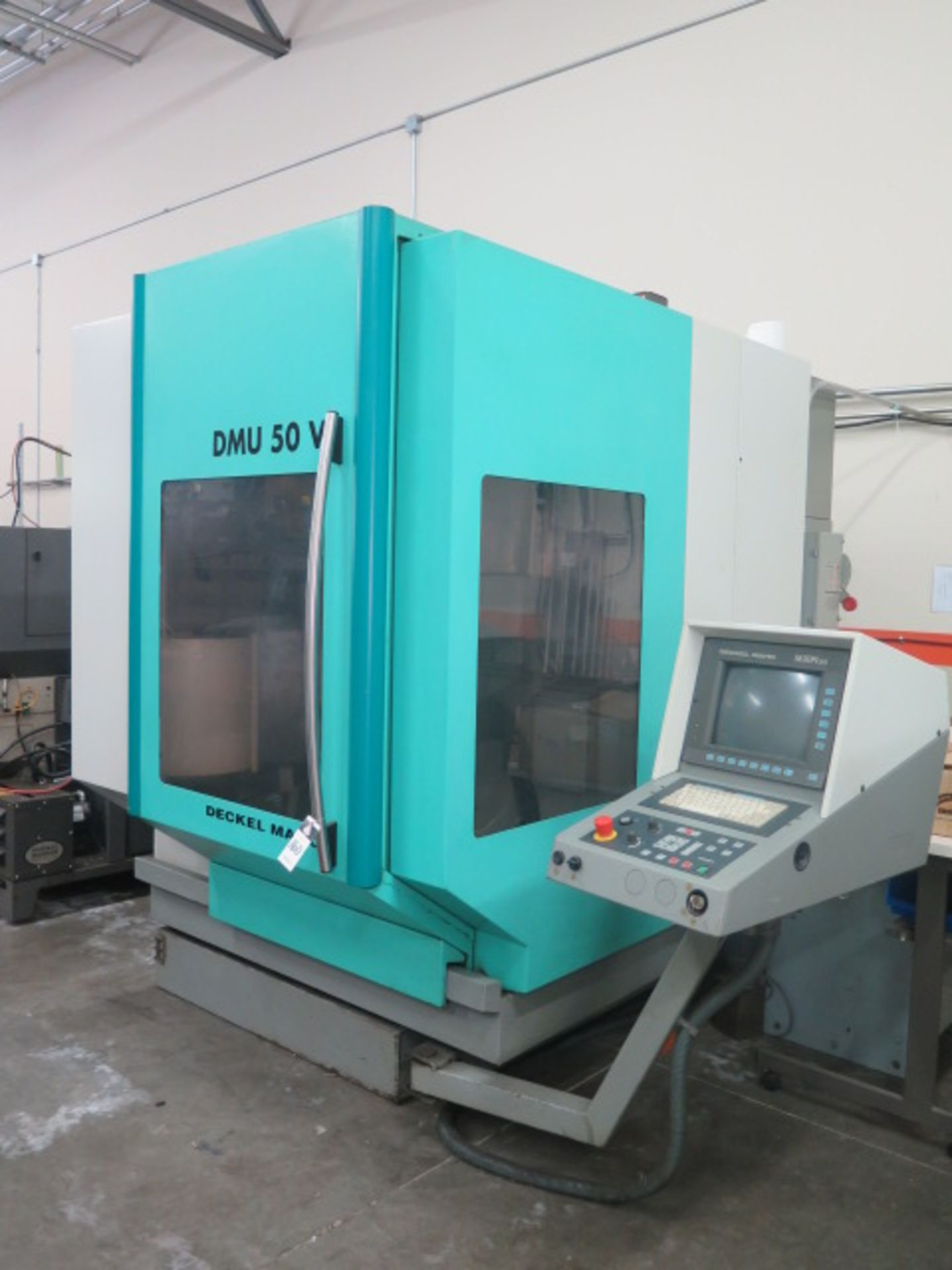 Deckel MAHO DMU50V 4-Axis CNC Vertical Machining Center (NEEDS WORK) s/n 054820 w/ Deckel Mill - Image 2 of 13