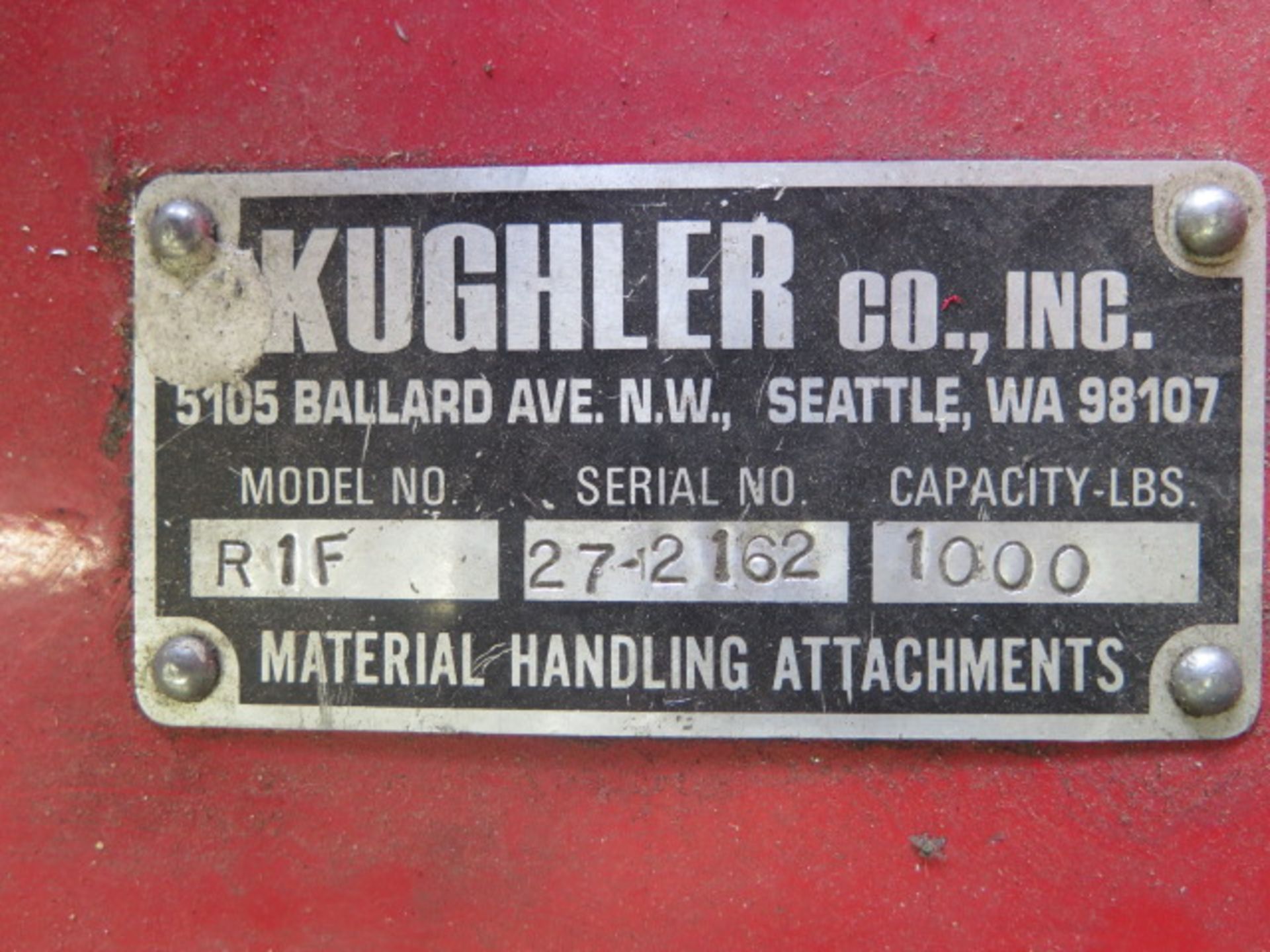 Kughler mdl. R1F Pallet Grabber - Image 4 of 4