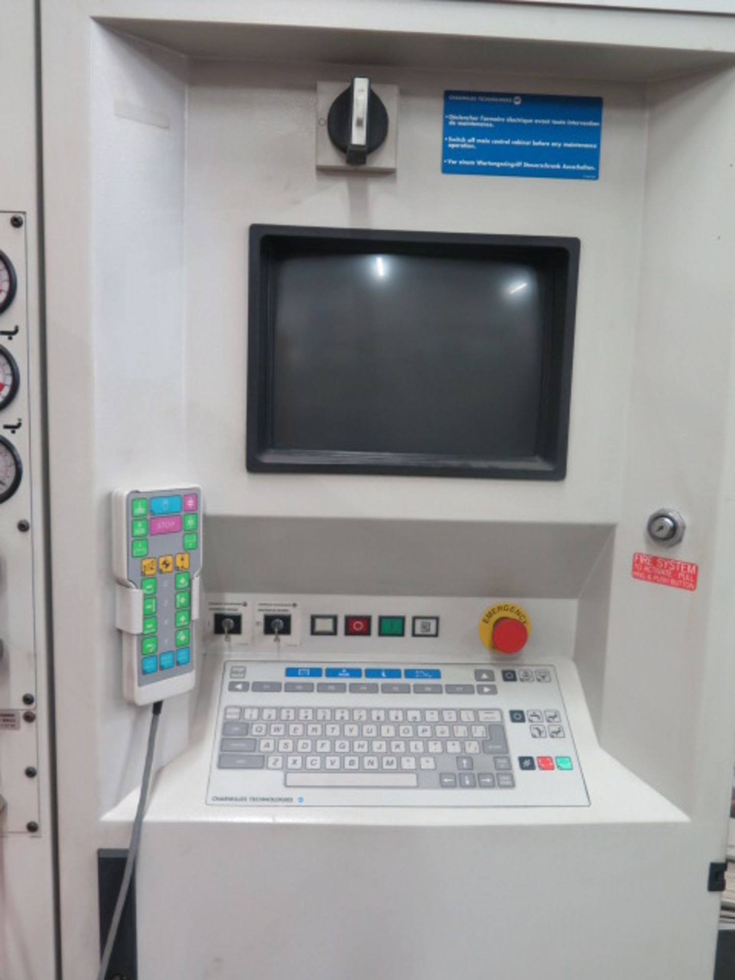 1997 Charmilles Roboform 31 CNC Die Sinker EDM Machine s/n 32.562.00.000 w/ Charmilles CNC Controls, - Image 9 of 15