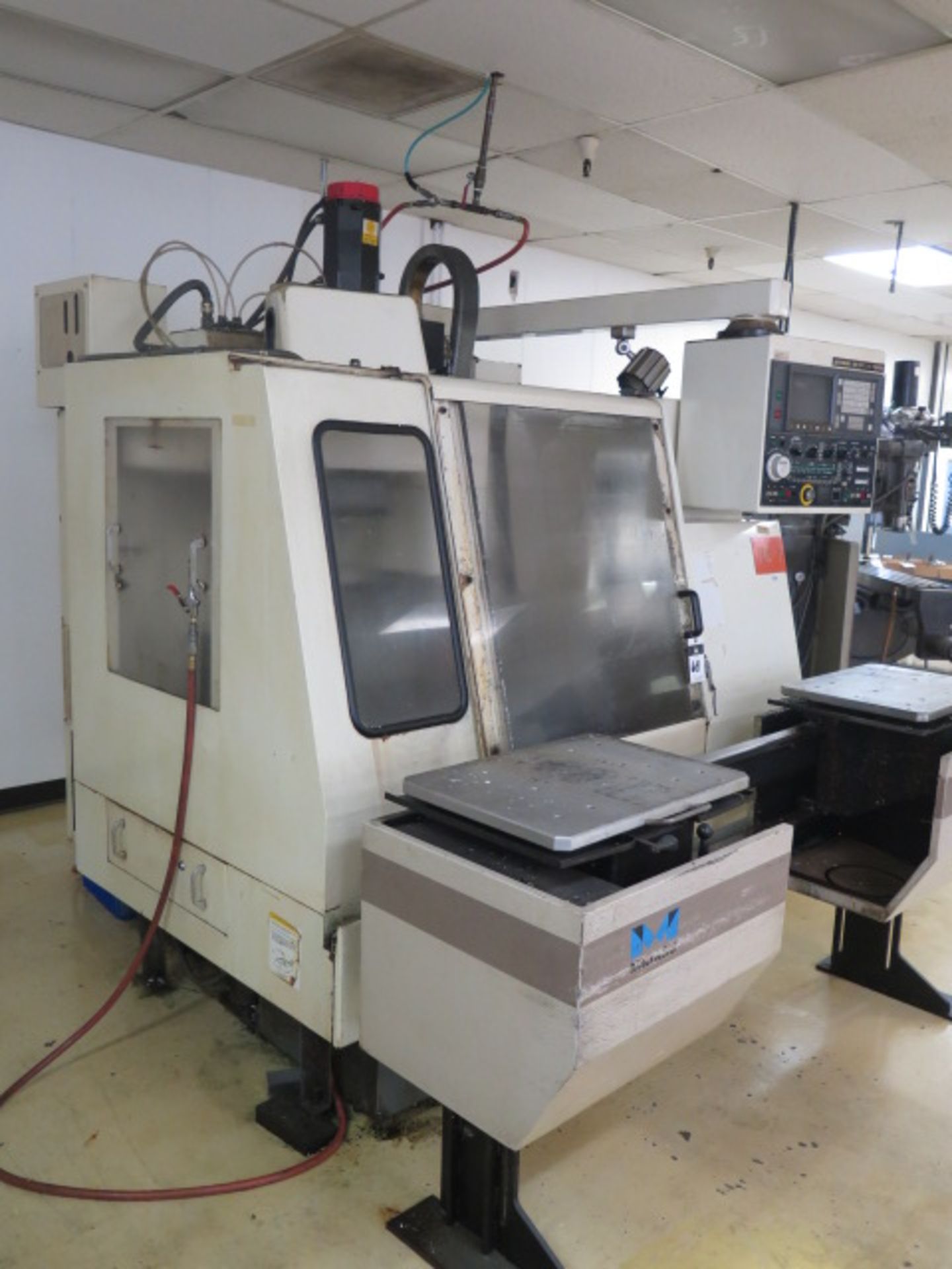 Kitamura Mycenter-1/485 2-Pallet CNC Vertical Machining Center s/n 02009 w/ Fanuc Controls, 16- - Image 3 of 13