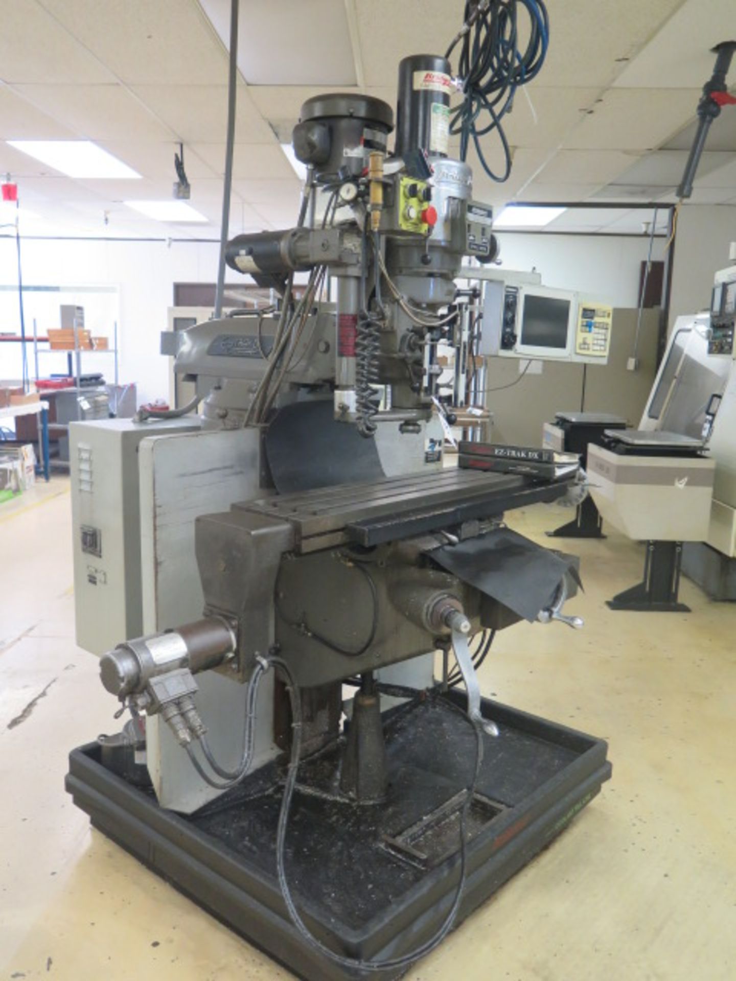 Bridgeport / EZ-Trak 3-Axis CNC Vertical Mill s/n 272972 w/ EZ-Trak DX Controls, 2Hp Motor, 60- - Image 2 of 16