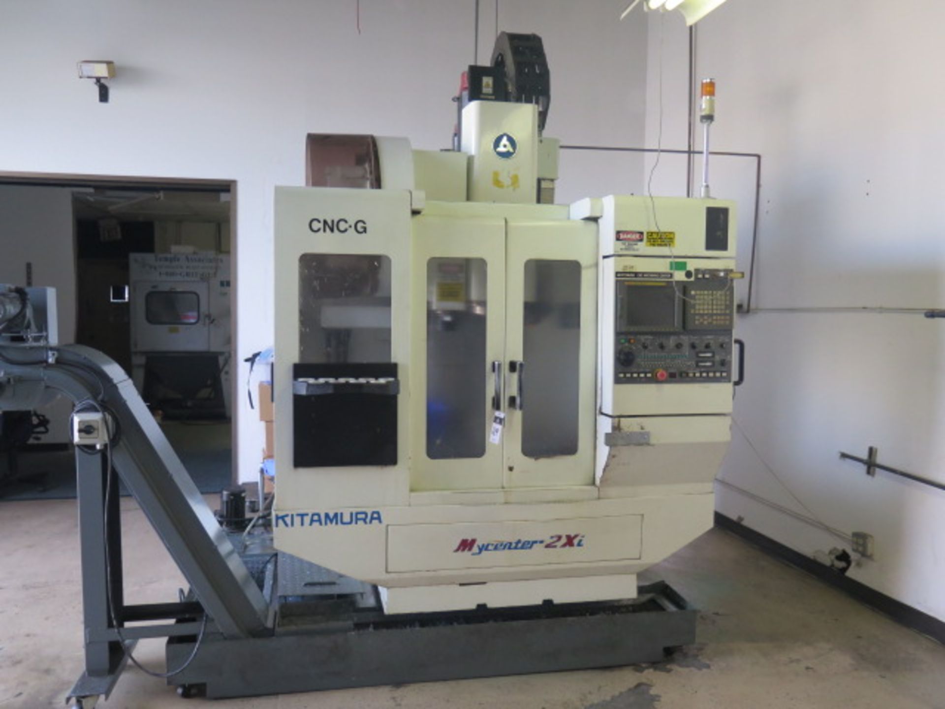 Kitamura Mycenter-2Xi CNC Vertical Machining Center s/n 07192 w/ Fanuc Series 16i-M Controls, 24-