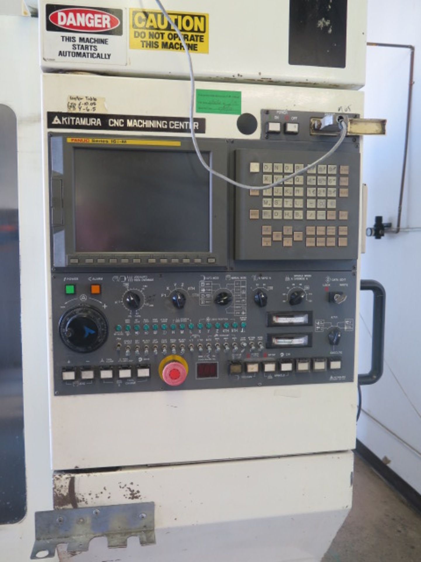 Kitamura Mycenter-2Xi CNC Vertical Machining Center s/n 07192 w/ Fanuc Series 16i-M Controls, 24- - Image 4 of 14