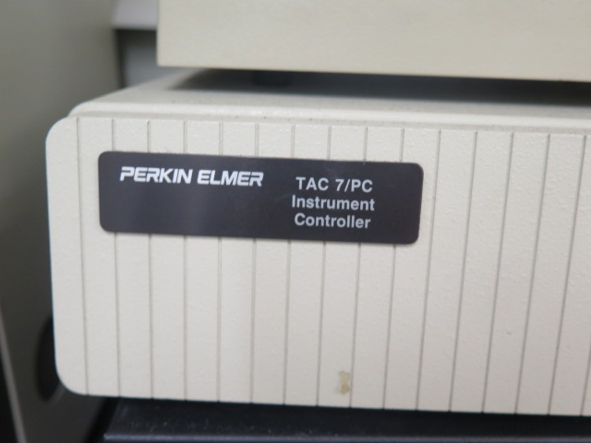 Perkin Elmer TGA7 Thermogravimetric Analyzer, DSC7 Differential Scanning Calorimeter and TAC7/PC - Image 6 of 11