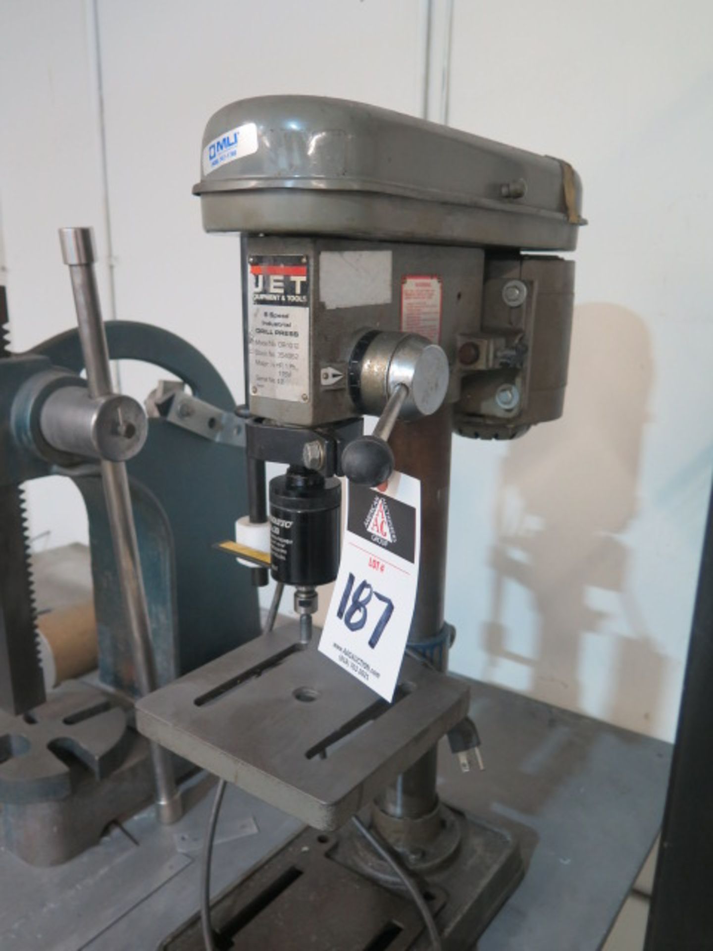 Jet Table Model 5-Speed Drill Press w/ Tapmatic Rx30 Tapping Head - Image 2 of 4