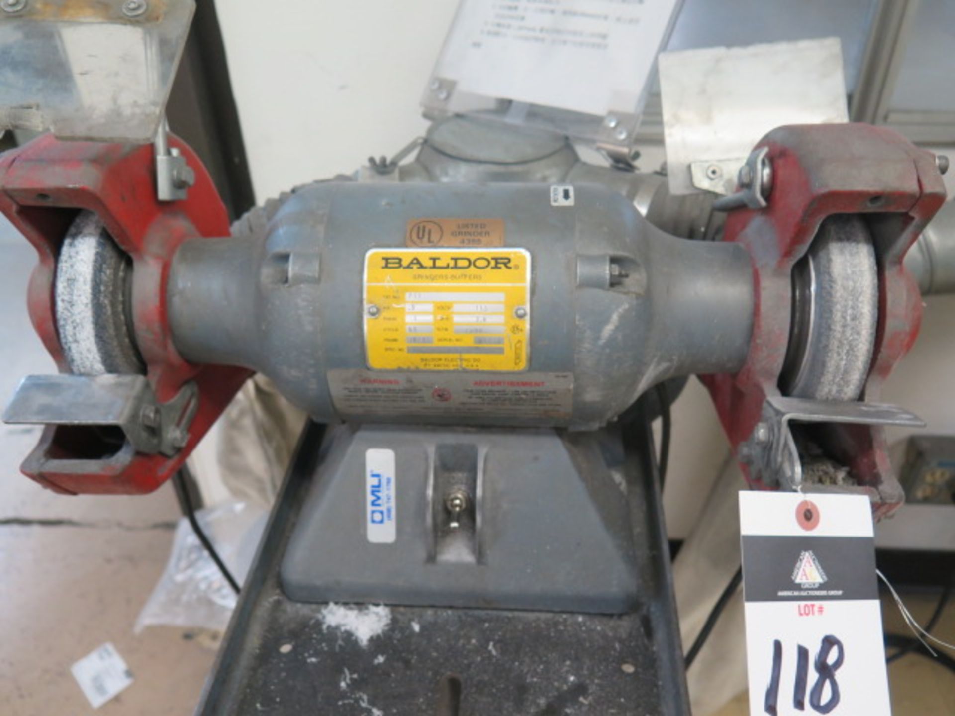 Baldor 1/2Hp Pedestal Grinder - Image 2 of 2