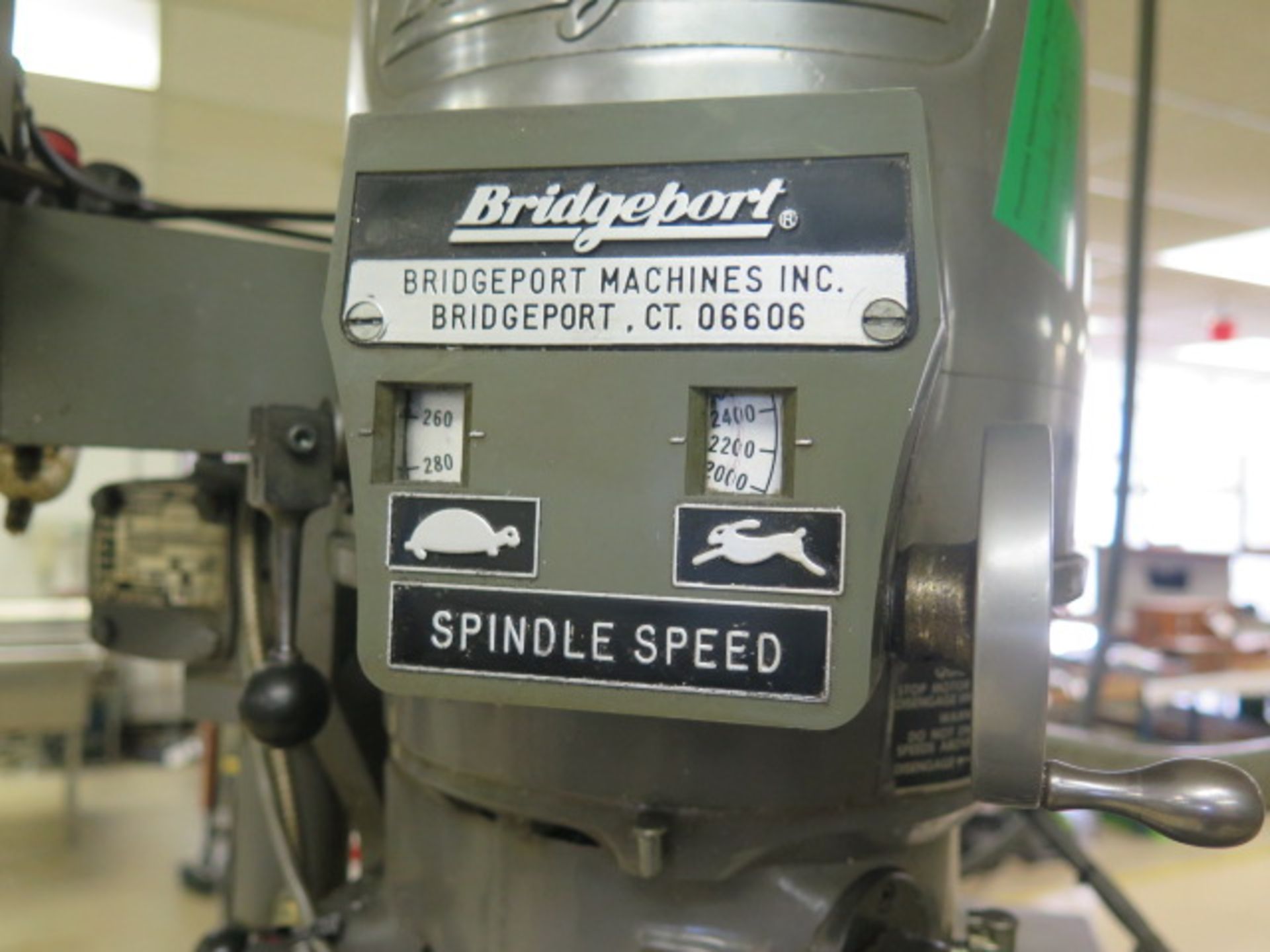 Bridgeport / EZ-Trak 3-Axis CNC Vertical Mill s/n 272972 w/ EZ-Trak DX Controls, 2Hp Motor, 60- - Image 5 of 16