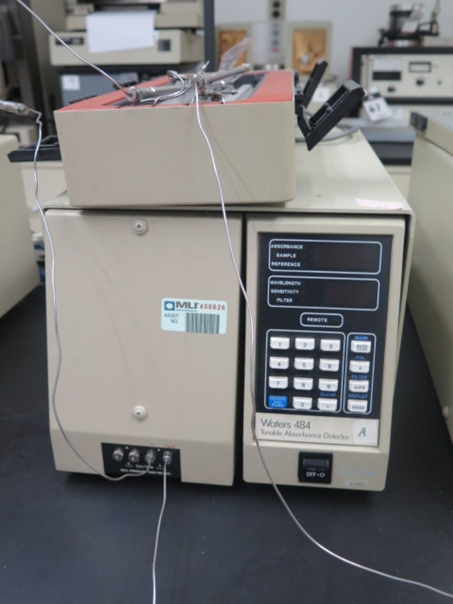 Waters mdl. 590 80ml/min Programmable HPLC Solvent Delivery Modules (2), Waters mdl. 484 Tunable - Image 7 of 13