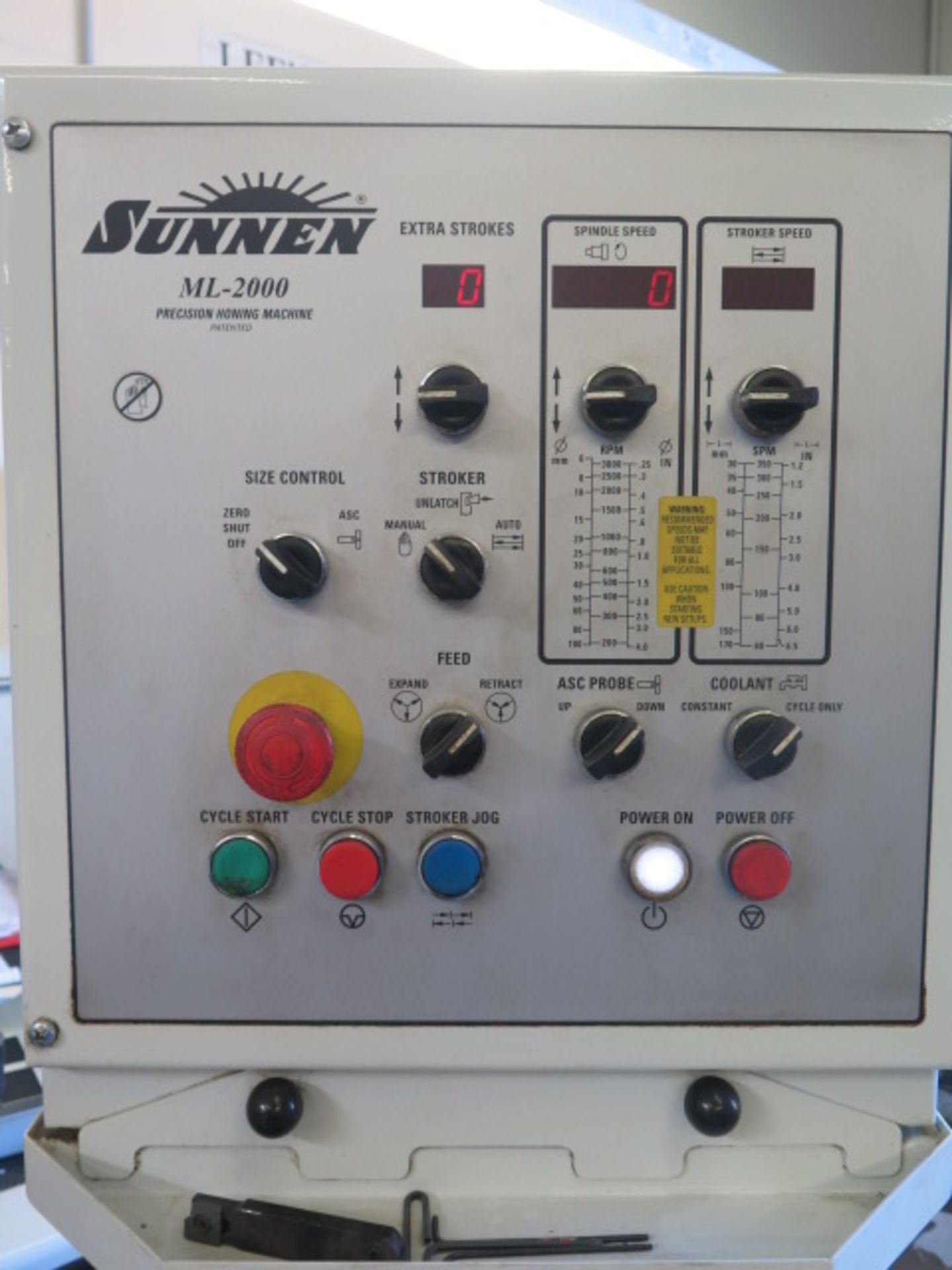 2013 Sunnen ML-2000 DF Precision Automatic Honing Machine s/n 4M1-1554 w/ Sunnen Controls, 200- - Image 4 of 8