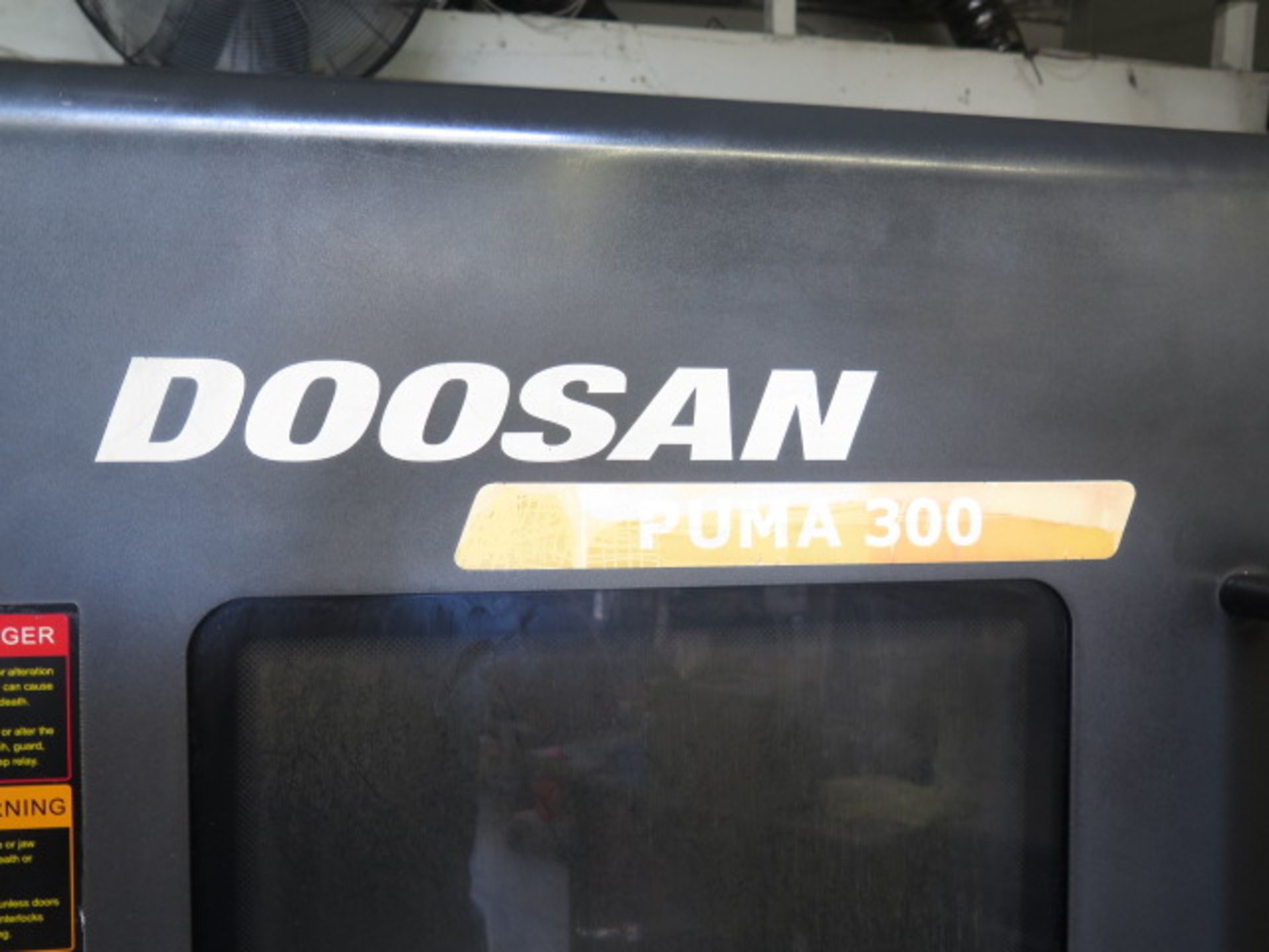 2007 Doosan PUMA 300C CNC Turning Center s/n PM302787 w/ Fanuc Series 21i-TB Controls, Tool - Image 4 of 15