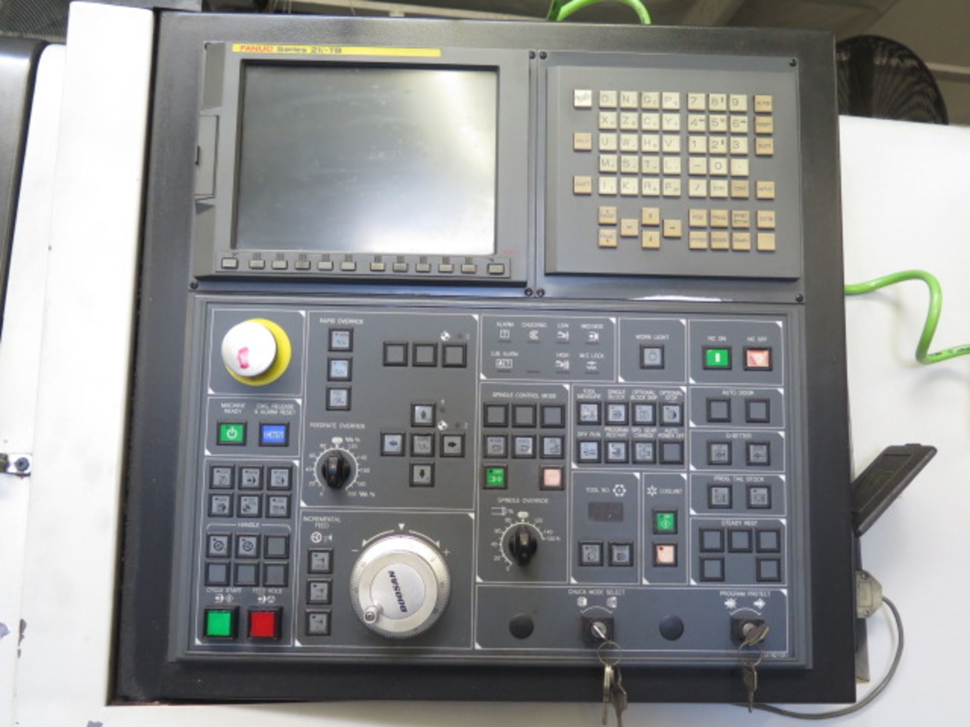 2007 Doosan PUMA 300C CNC Turning Center s/n PM302787 w/ Fanuc Series 21i-TB Controls, Tool - Image 5 of 15