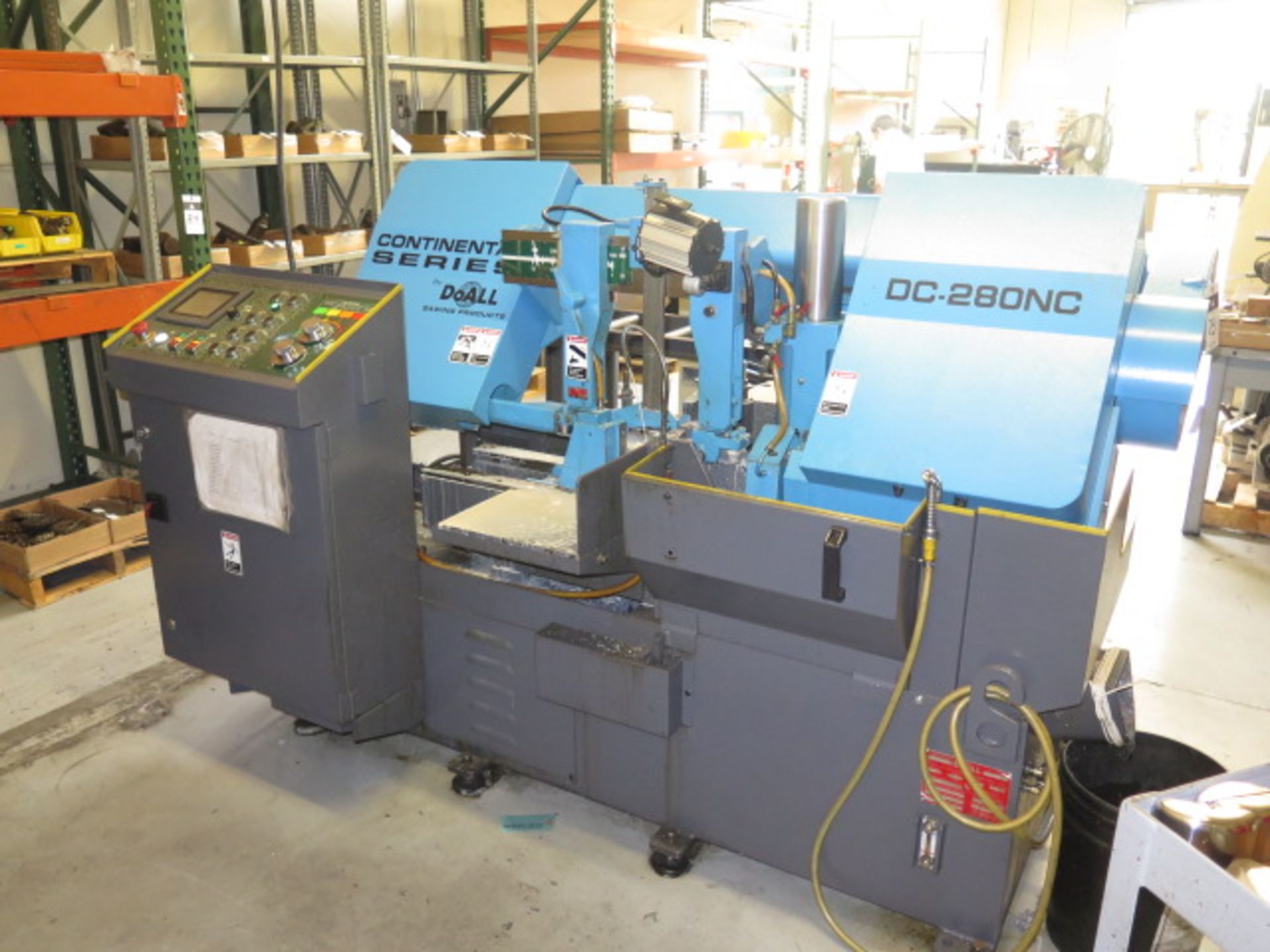 DoAll “Continental Series” mdl. DC-280NC 11” Automatic Hydraulic Horizontal Band Saw s/n 0300282