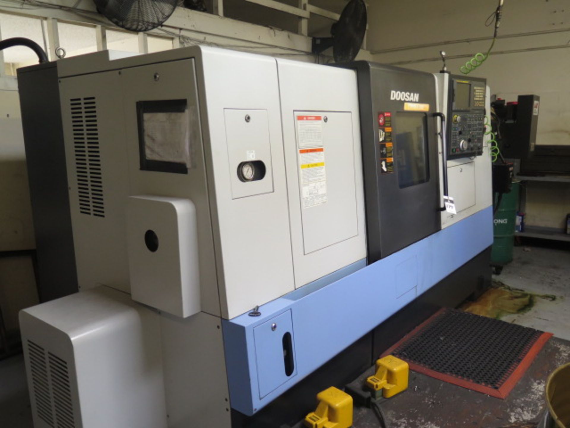 2007 Doosan PUMA 300C CNC Turning Center s/n PM302787 w/ Fanuc Series 21i-TB Controls, Tool - Image 3 of 15