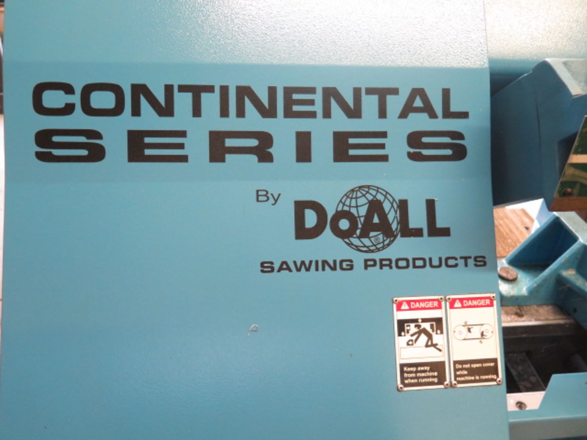 DoAll “Continental Series” mdl. DC-280NC 11” Automatic Hydraulic Horizontal Band Saw s/n 0300282 - Image 3 of 12