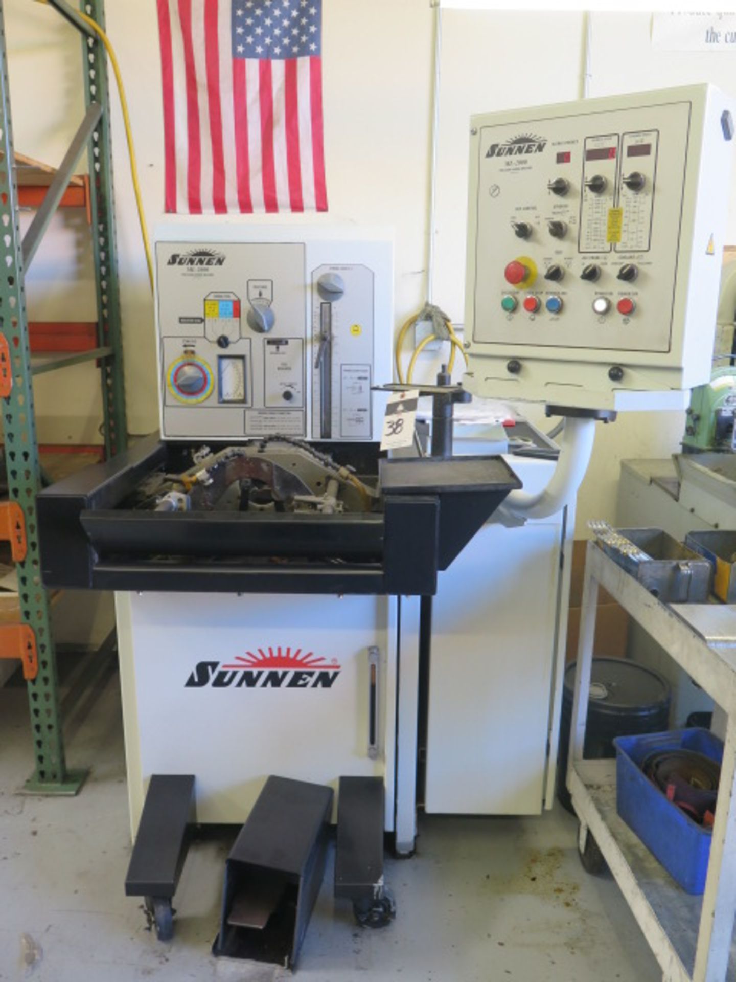 2013 Sunnen ML-2000 DF Precision Automatic Honing Machine s/n 4M1-1554 w/ Sunnen Controls, 200-