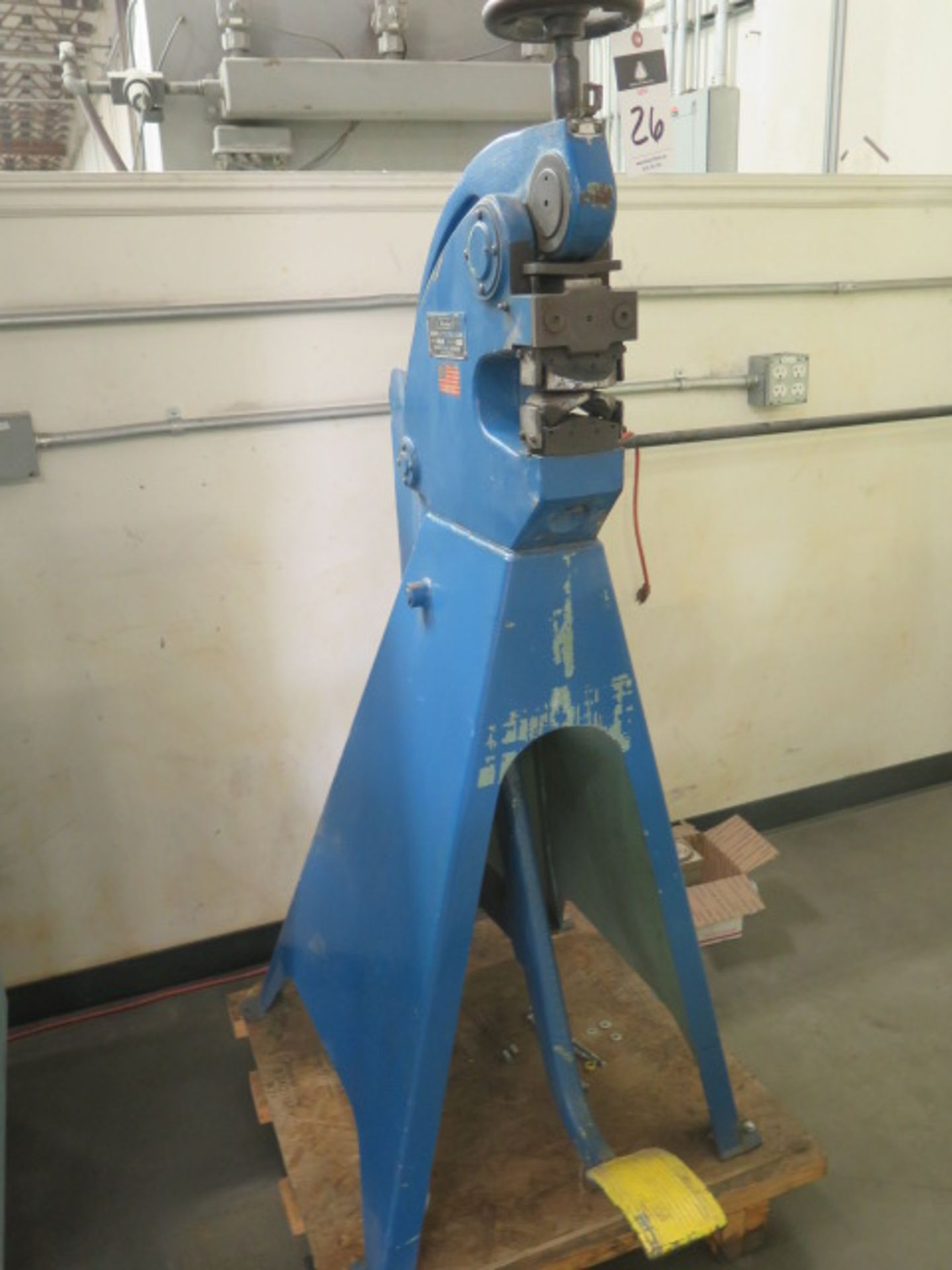 Marchant mdl. 6FG Shrinking and Stretching Machine s/n 279 - Image 2 of 5