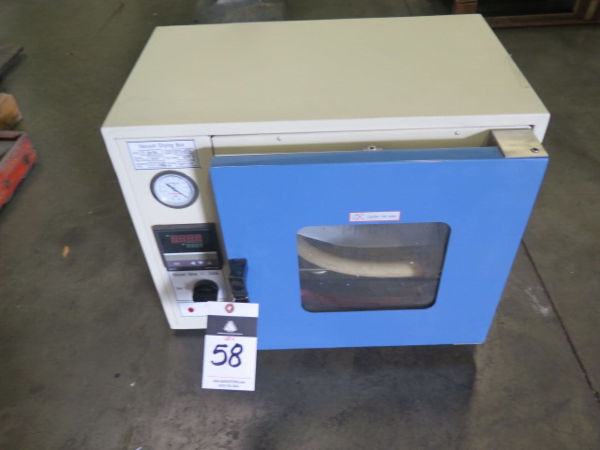 2017 Import mdl. DZF-6020 450 Watt Vacuum Drying Oven w/ 10-250 Deg C, 110 Volt