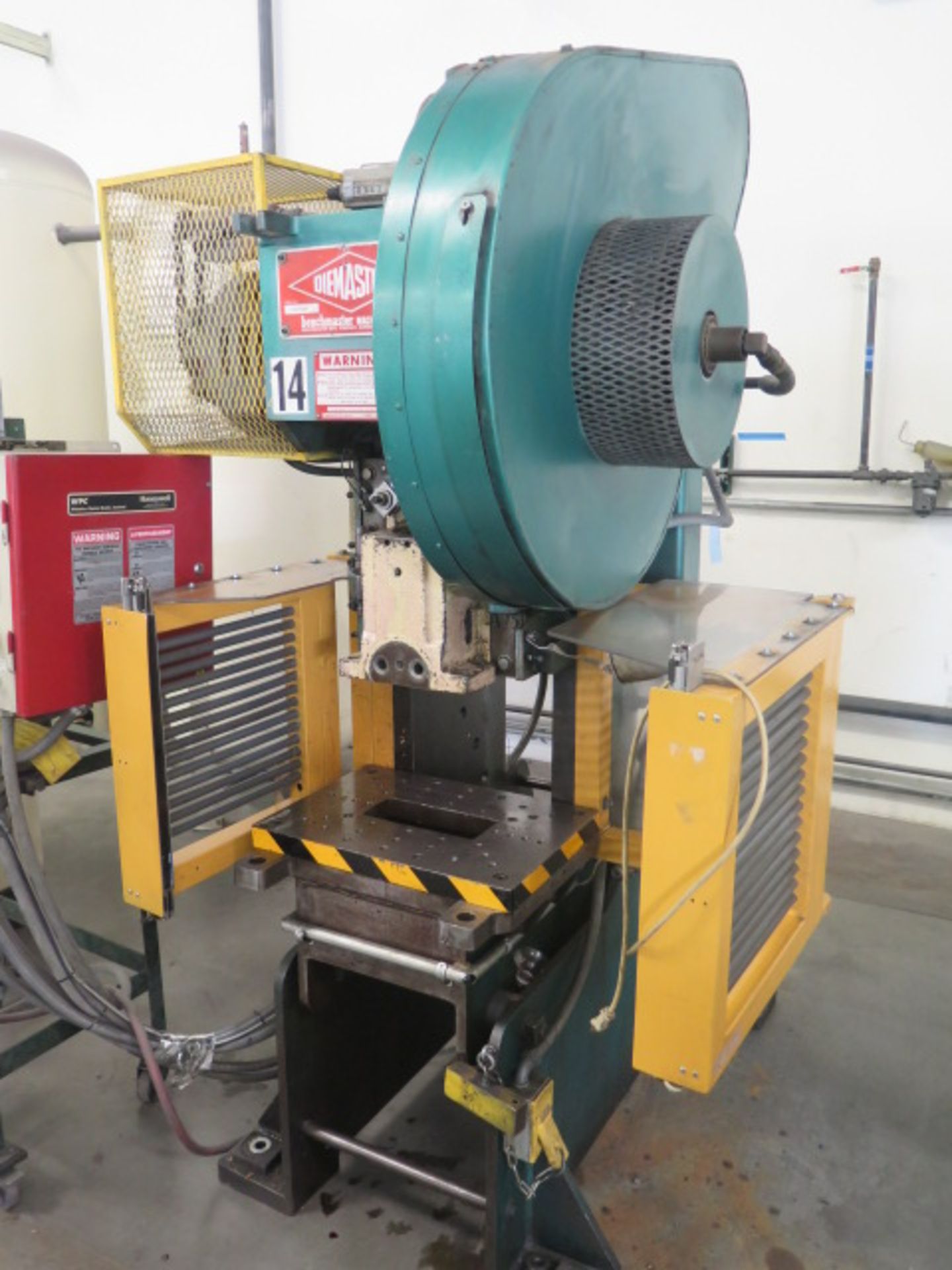 Benchmaster "Diemaster" 25 Ton OBI Stamping Press s/n 25OBI-51-2 w/ Wintriss WPC Clutch and Brake - Image 3 of 7